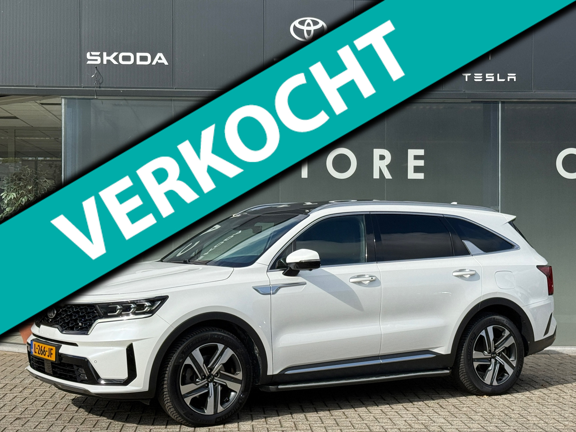 Kia Sorento 1.6 T-GDI Plug-in Hybrid 4WD ExecutiveLine 7p. 2021 - voorkant