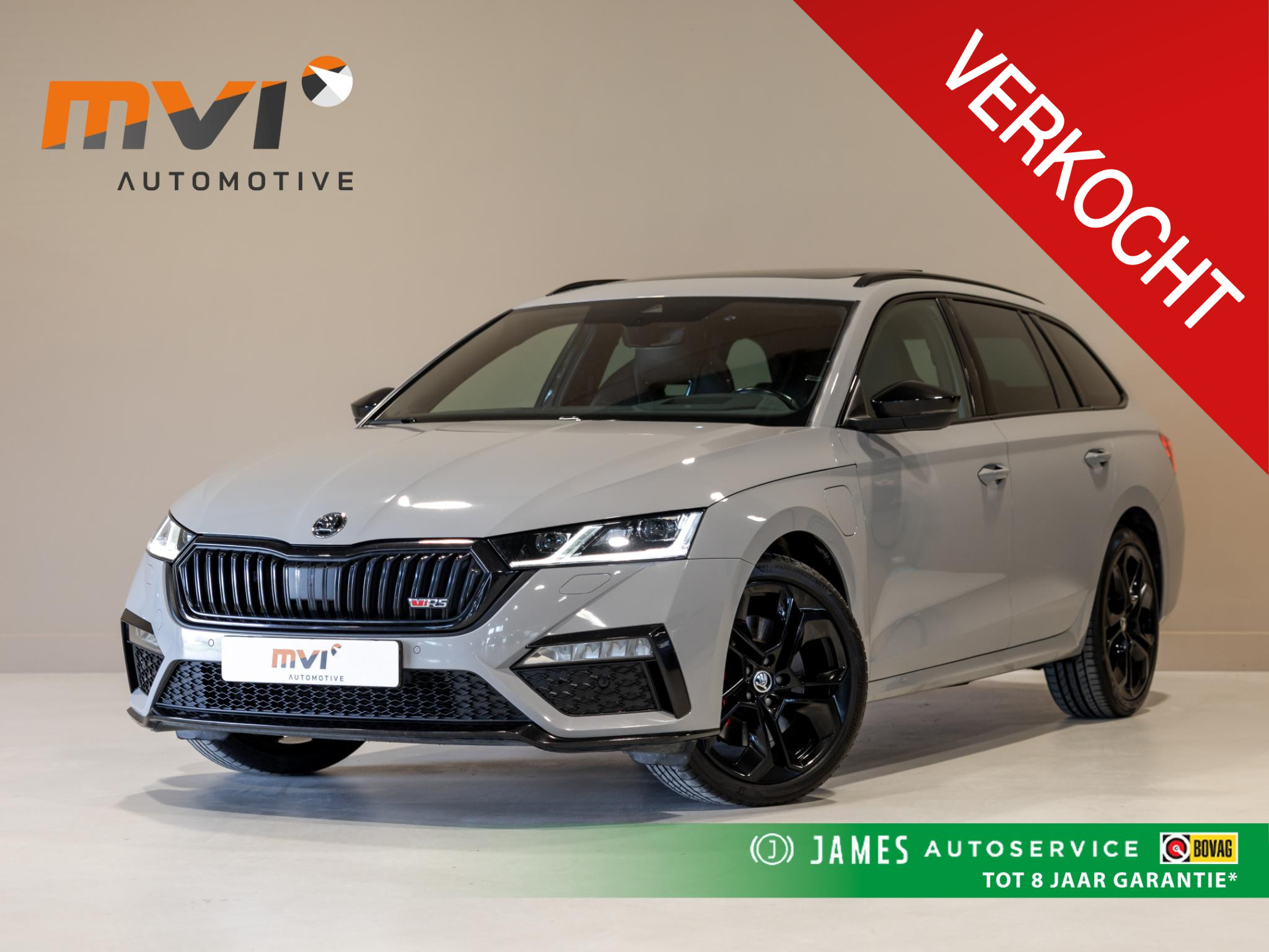 Skoda Octavia RS 1.4 TSI RS iV PHEV Business 2021 - voorkant