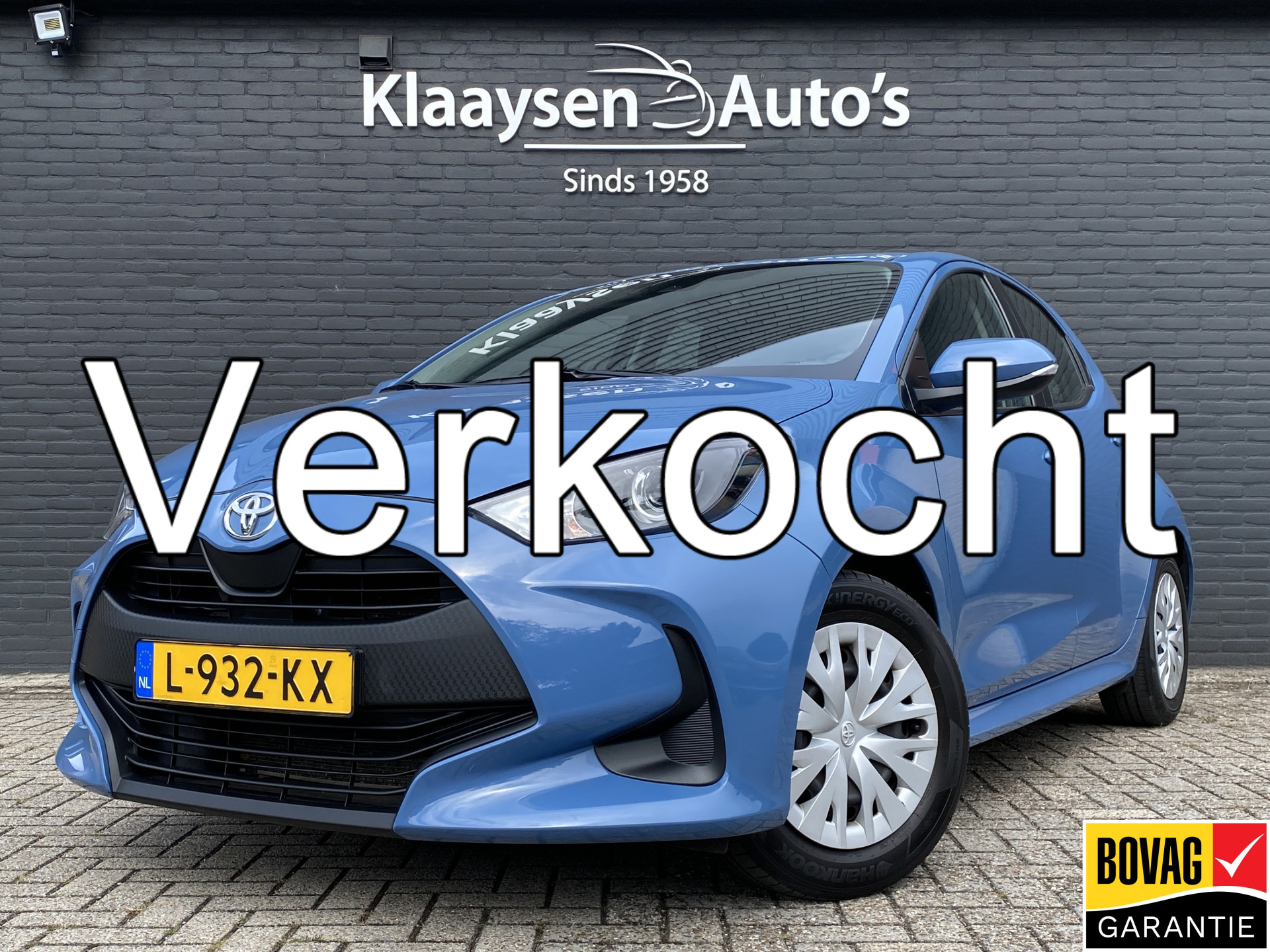 Toyota Toyota Yaris 1.0 VVT-i Active | 1e eigenaar | apple carplay/android auto | trekhaak | camera | BTW 2021 - voorkant