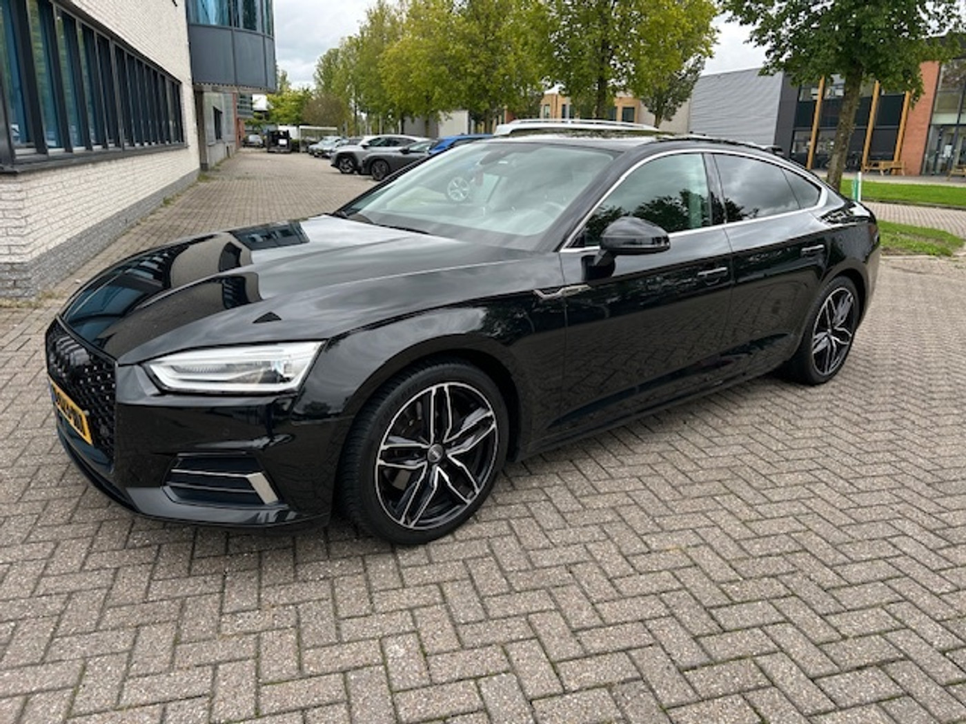 Audi A5 Sportback 2.0 TFSI MHEV Sp. PL NAVI CRUISE PDC STOELVW 2018 - voorkant