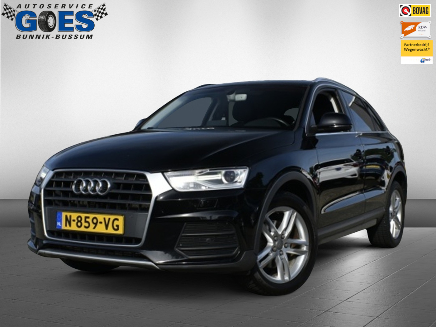 Audi Q3 1.4 tfsi-automaat-clima-elek. achterklep 2016 - voorkant