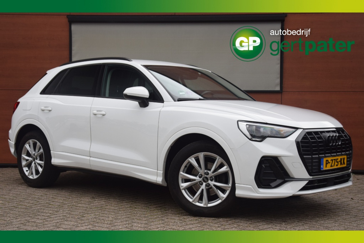 Audi Q3 35TFSI Advanced Trekhaak/Sportstoelen/Strandkachel/Zwart Optiek 2019 - voorkant