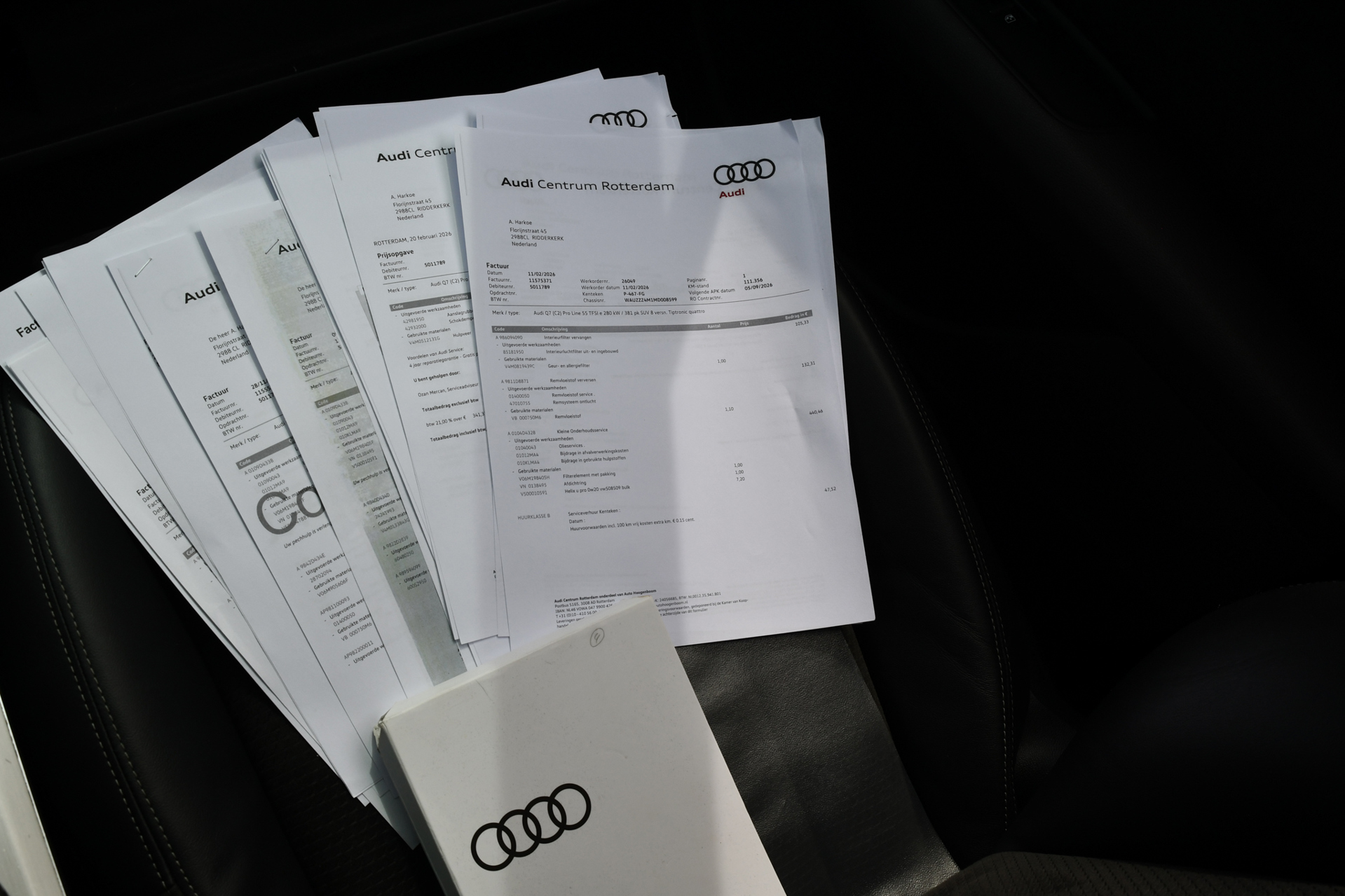 Foto van Audi Q7 55 TFSI E