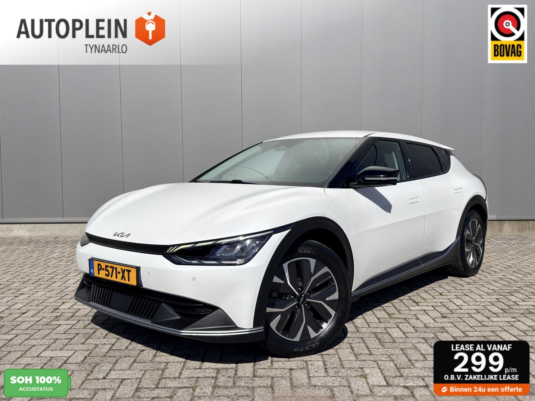 Kia Ev6 Air 58 kWh 1e eig|Dealer OH|Trekhaak|Apple Carplay 2022 - voorkant