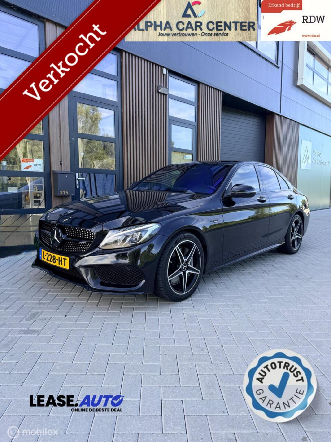 Mercedes-Benz C-klasse AMG 43 4MATIC 2018 - voorkant