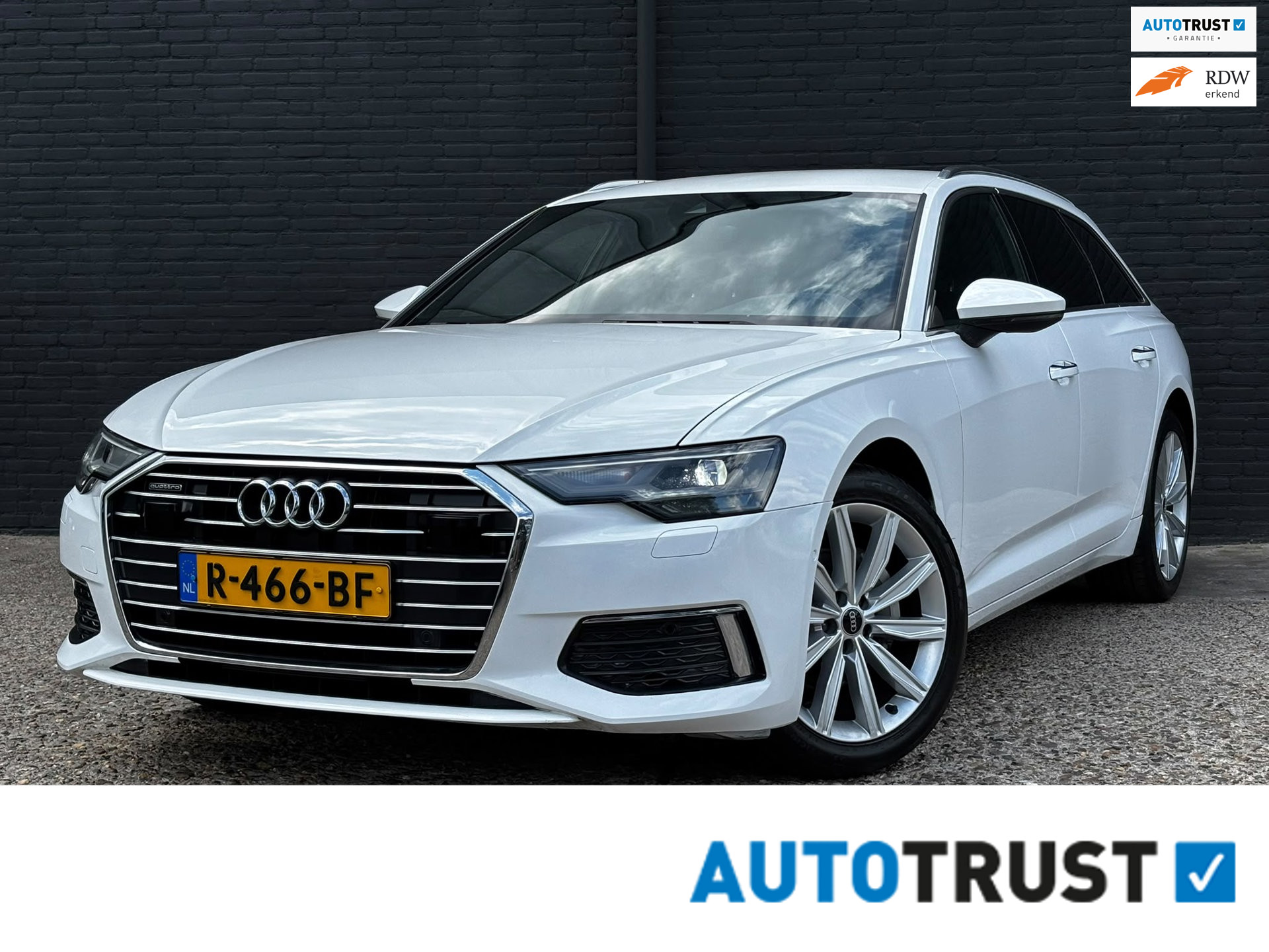 Audi A6 Avant 40 TDI quattro S edition CAMERA|148543KM|STOELVER|KEYLESS|LEDER 2021 - voorkant