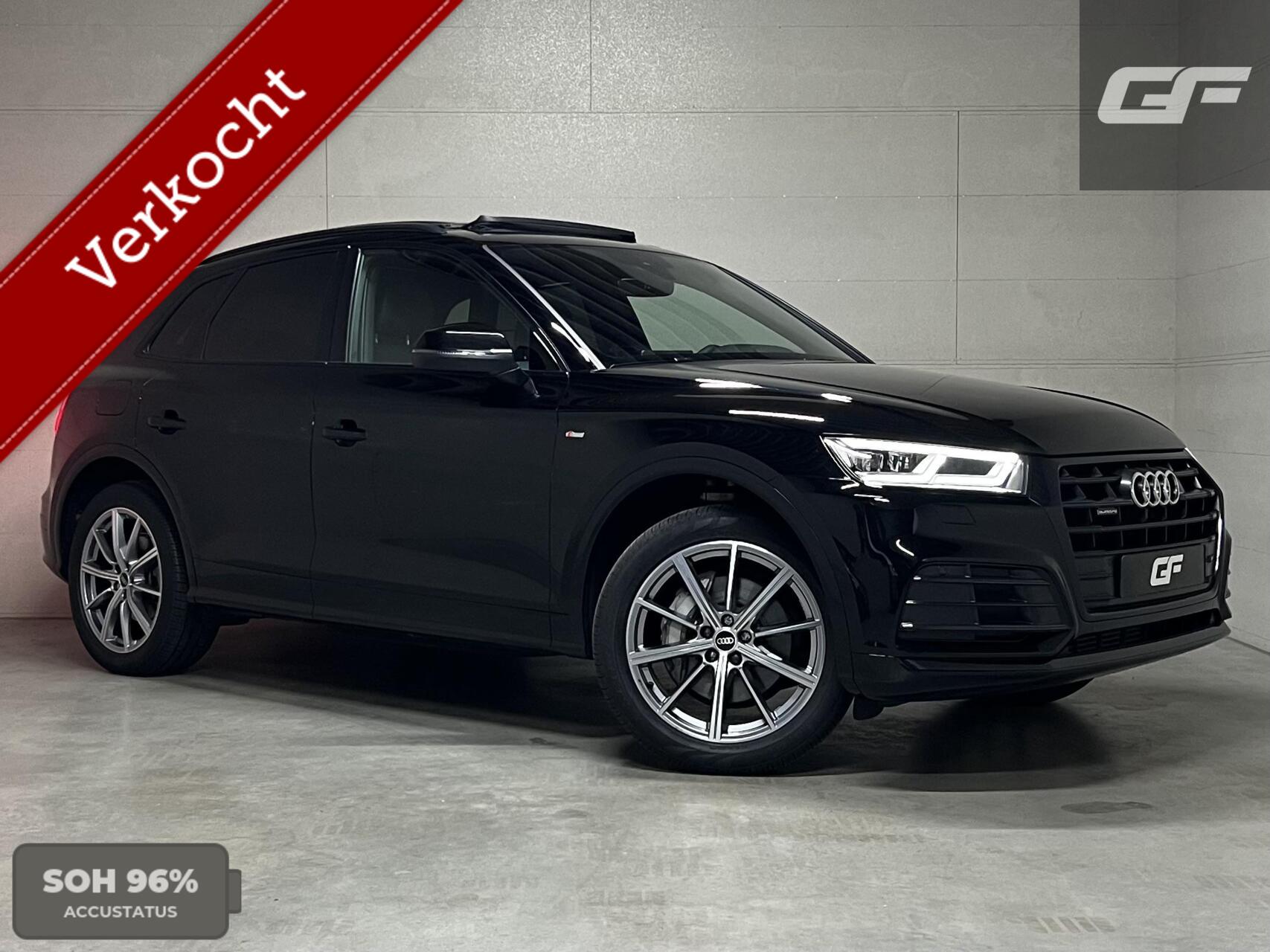 Audi Q5 50 TFSI E 50 TFSI e Quattro Black Edition S-Line Pano Virtual 2020 - voorkant