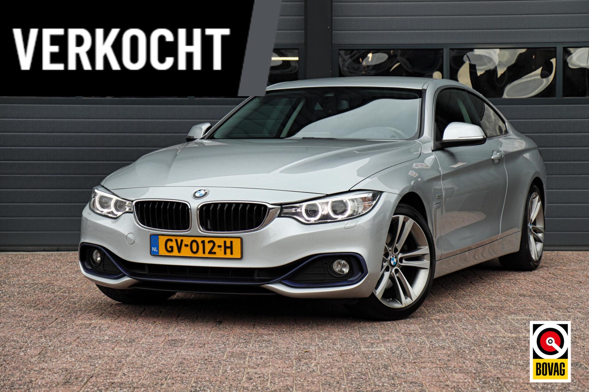 BMW 428i 428i Sportline |LED|CARPLAY|ZEER NETJES|LEDER|M-SPORT INTERIEUR|PDC V+A|STOELVERW 2015 - voorkant