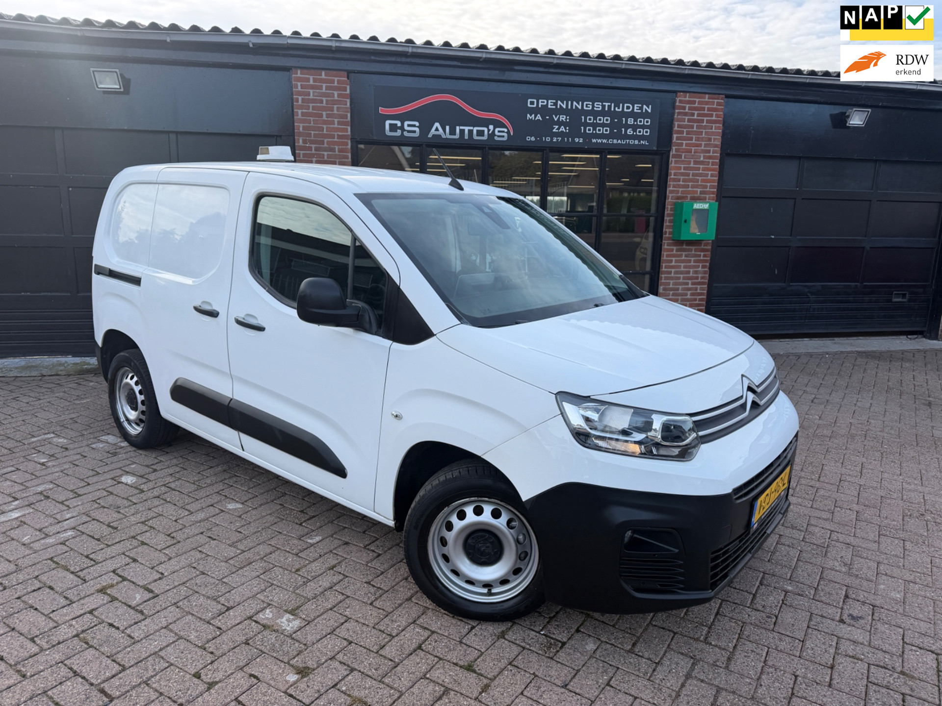 Citroen Berlingo 1.6 BlueHDI|11-2019|euro6|airco|cruise.control|navi|CarPlay|camera 2019 - voorkant