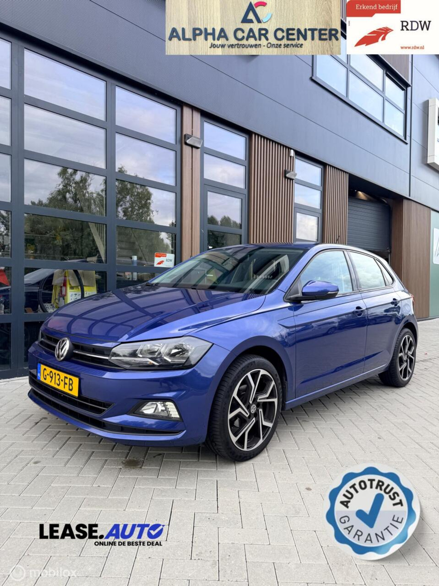 Volkswagen Polo 1.0 TSI Comfortline GARANTIE/CMRA/ADAP/NAP 2019 - voorkant