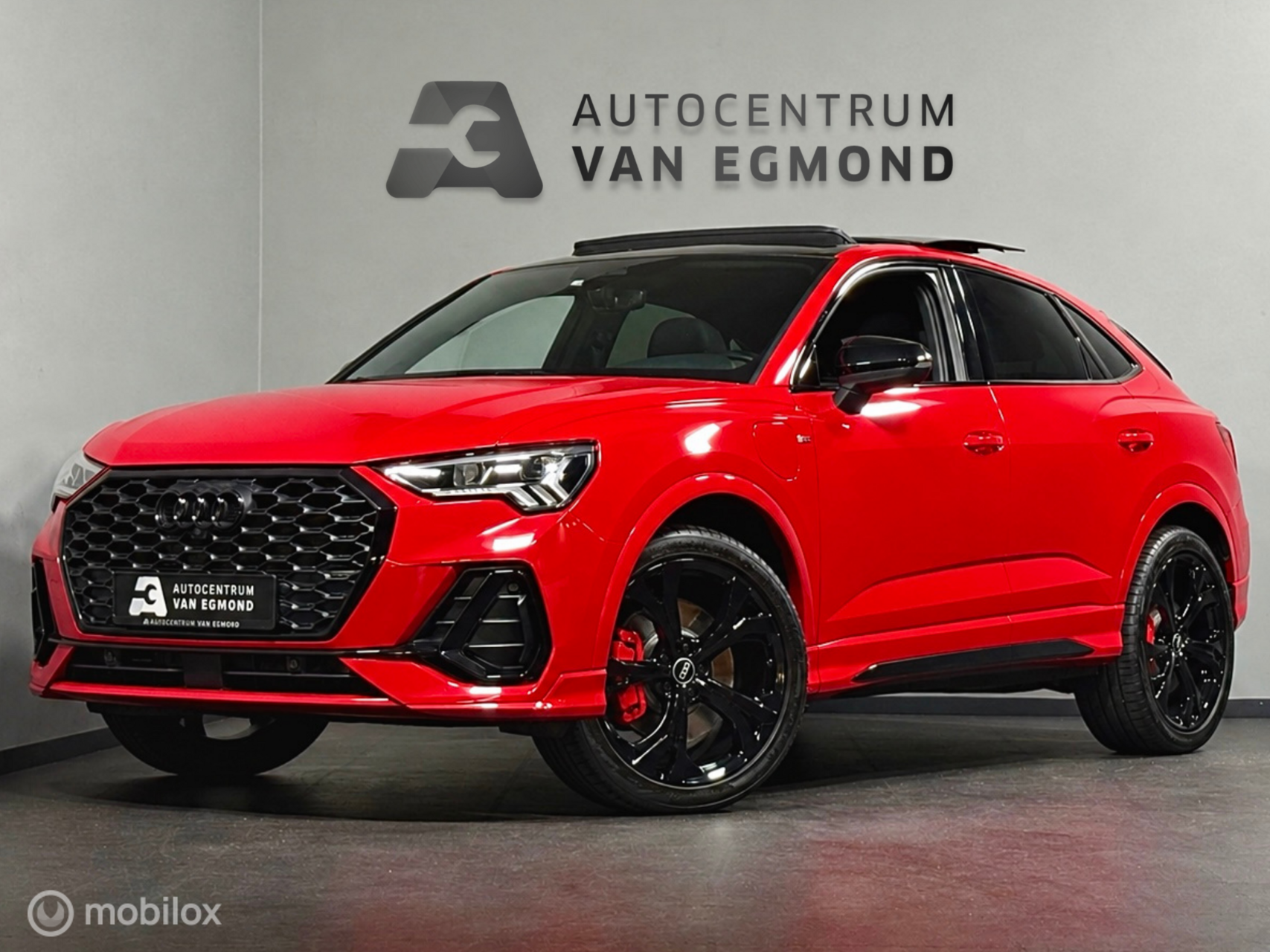 Audi Q3 Sportback E-tron 45 TFSIe S-LINE SOH 92.4% | PANO | LEDER 2021 - voorkant