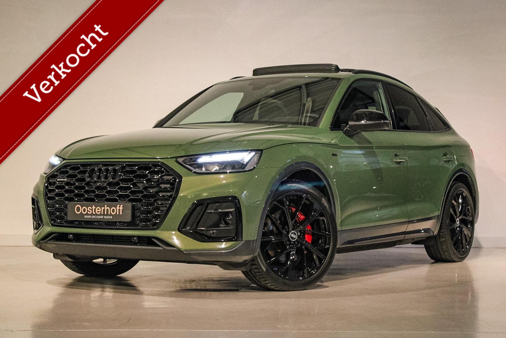 Audi Q5 Sportback 55 TFSI E Sportback 55 TFSI e S edition LUCHTV | PANO | B&O 2021 - voorkant