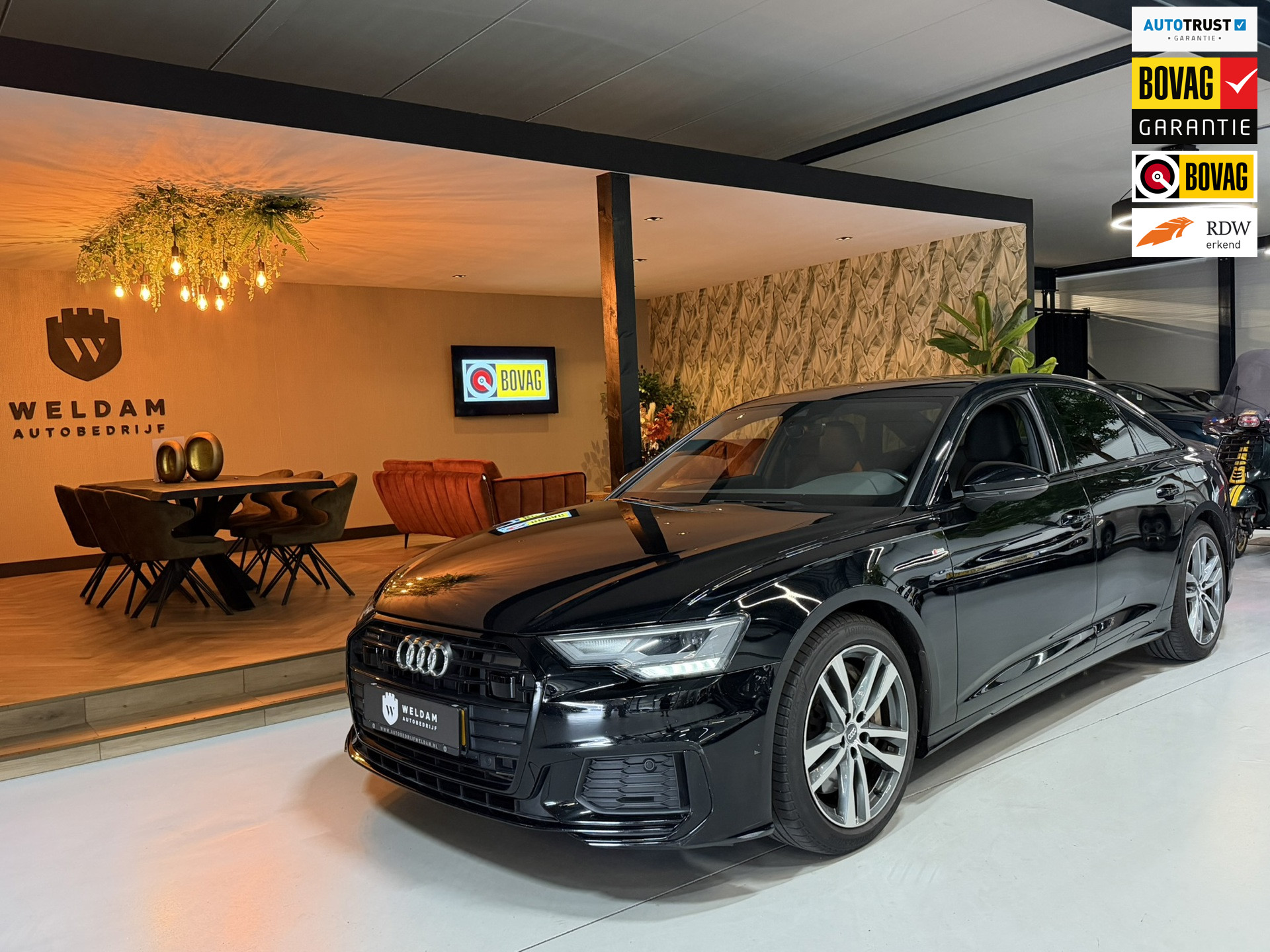 Audi A6 50 TFSI E 50 TFSI e quattro S edition|S-Line|Dealeronderhouden|Rijklaar 2020 - voorkant