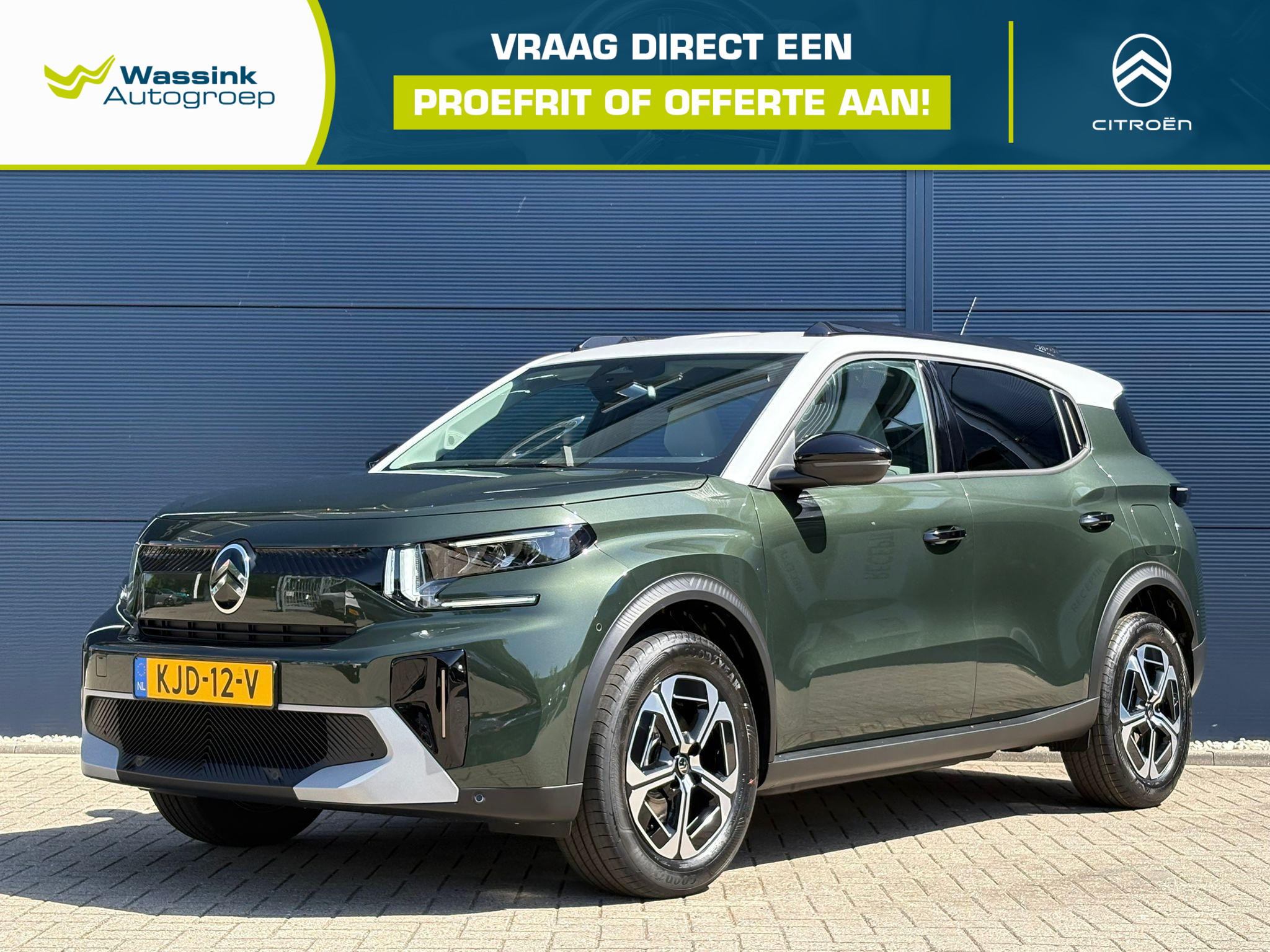 Citroen E-c3 Aircross Max 113pk Extended Range 54 kWh 2026 - voorkant