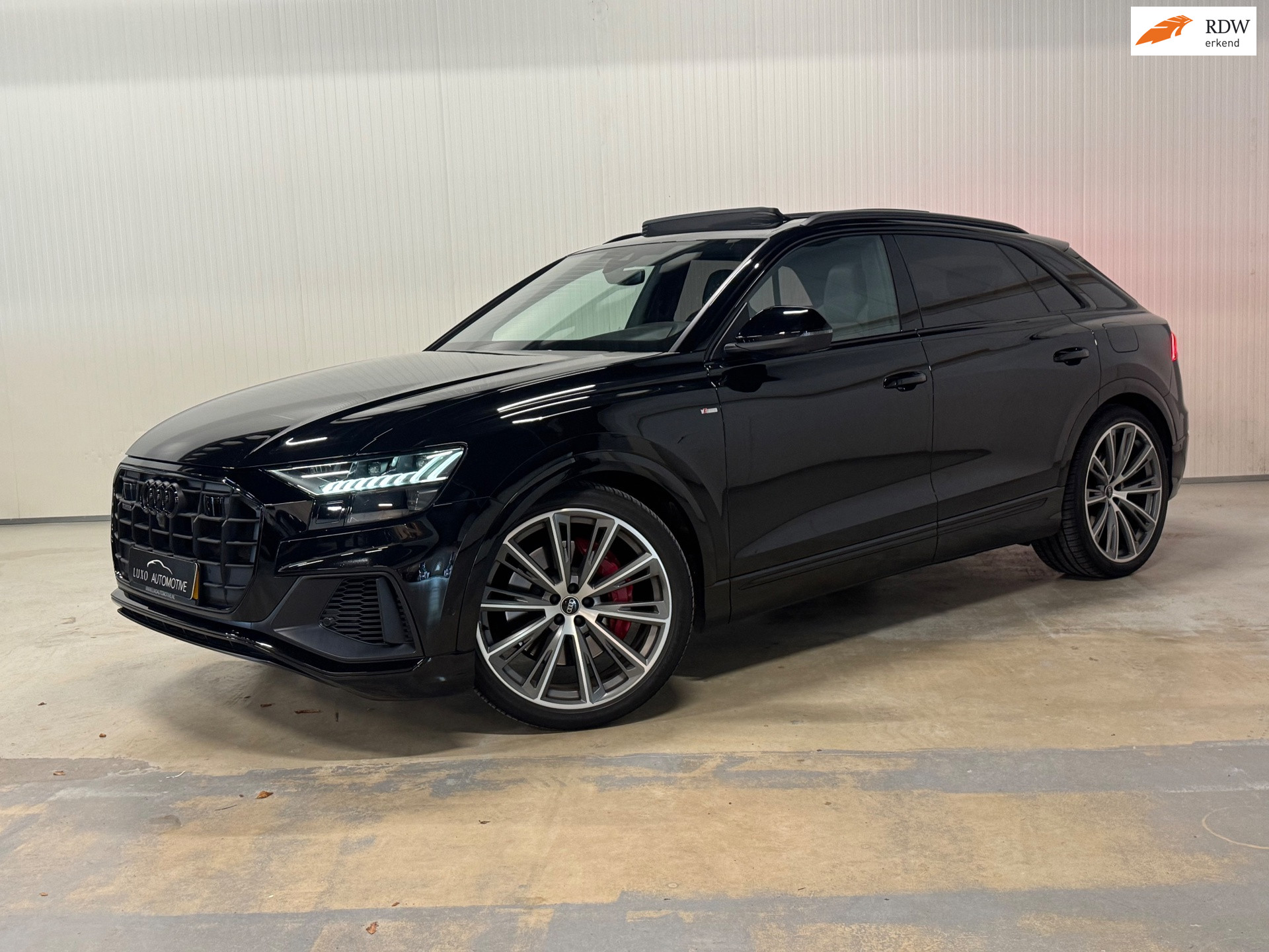 Audi Q8 60 TFSI E 60 TFSI e quattro Competition | INCL BTW | 360 CAMERA | B&O | BLACK OPTIC | LUCHTVERING 2023 - voorkant