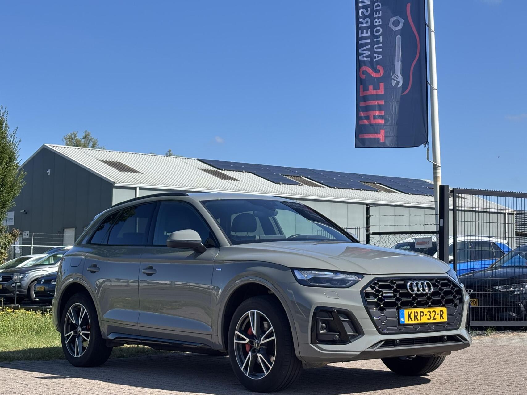 Audi Q5 50 TFSI E 55 TFSI e S edition s-line keyless acc camera apple carplay 2022 - voorkant
