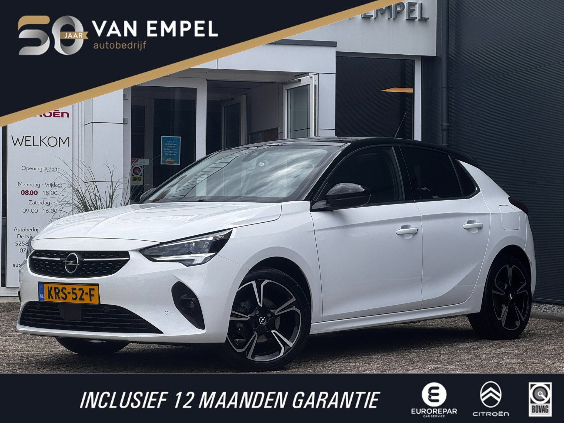 Opel Corsa 1.2 Sport Sky| Panoramadak | Camera | PDC Voor + Achter | Climate control | Stoelverwarming 2021 - voorkant