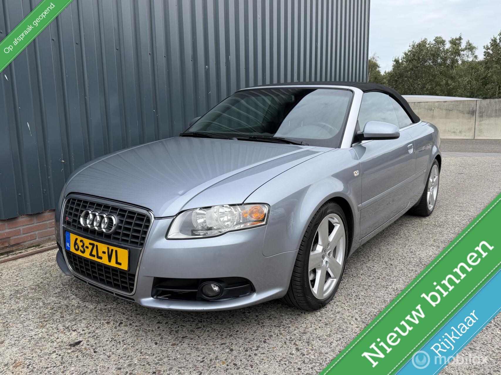 Audi Audi A4 Cabriolet 2.0 TFSI Pro Line NIEUW DAK/LANGE APK/ STOEL VERWARMING 2006 - voorkant