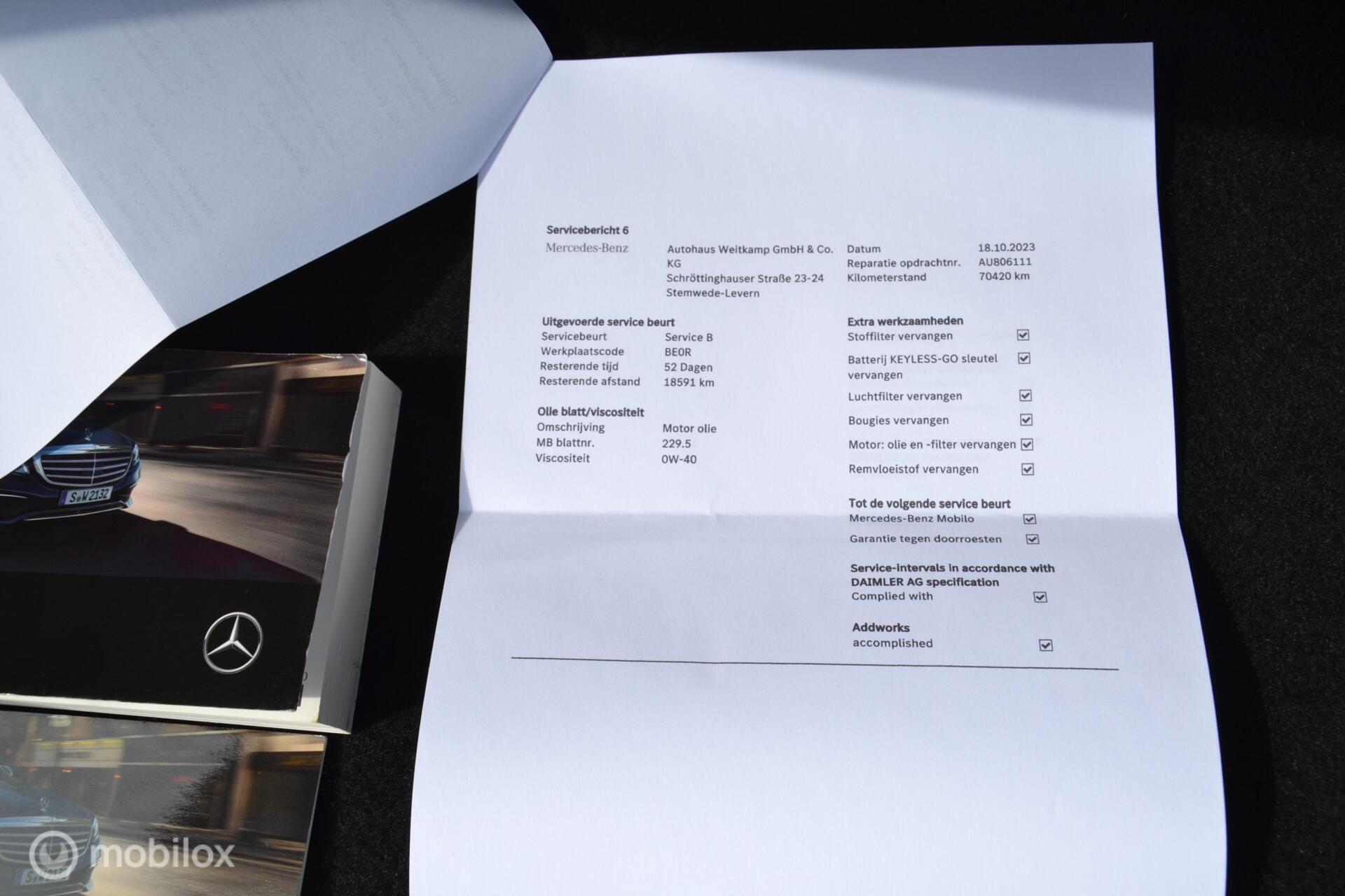 Foto van Mercedes-Benz E 400 4Matic