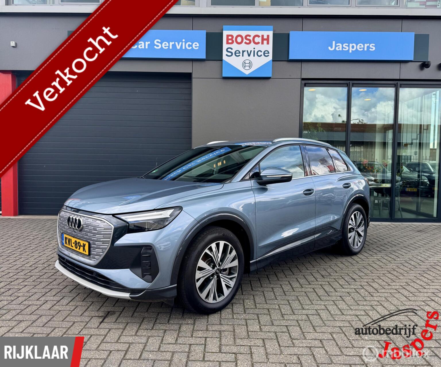 Audi Q4 E-tron 40 Advanced edition 82 kWh| ACC | Camera | Trekhaak 2023 - voorkant