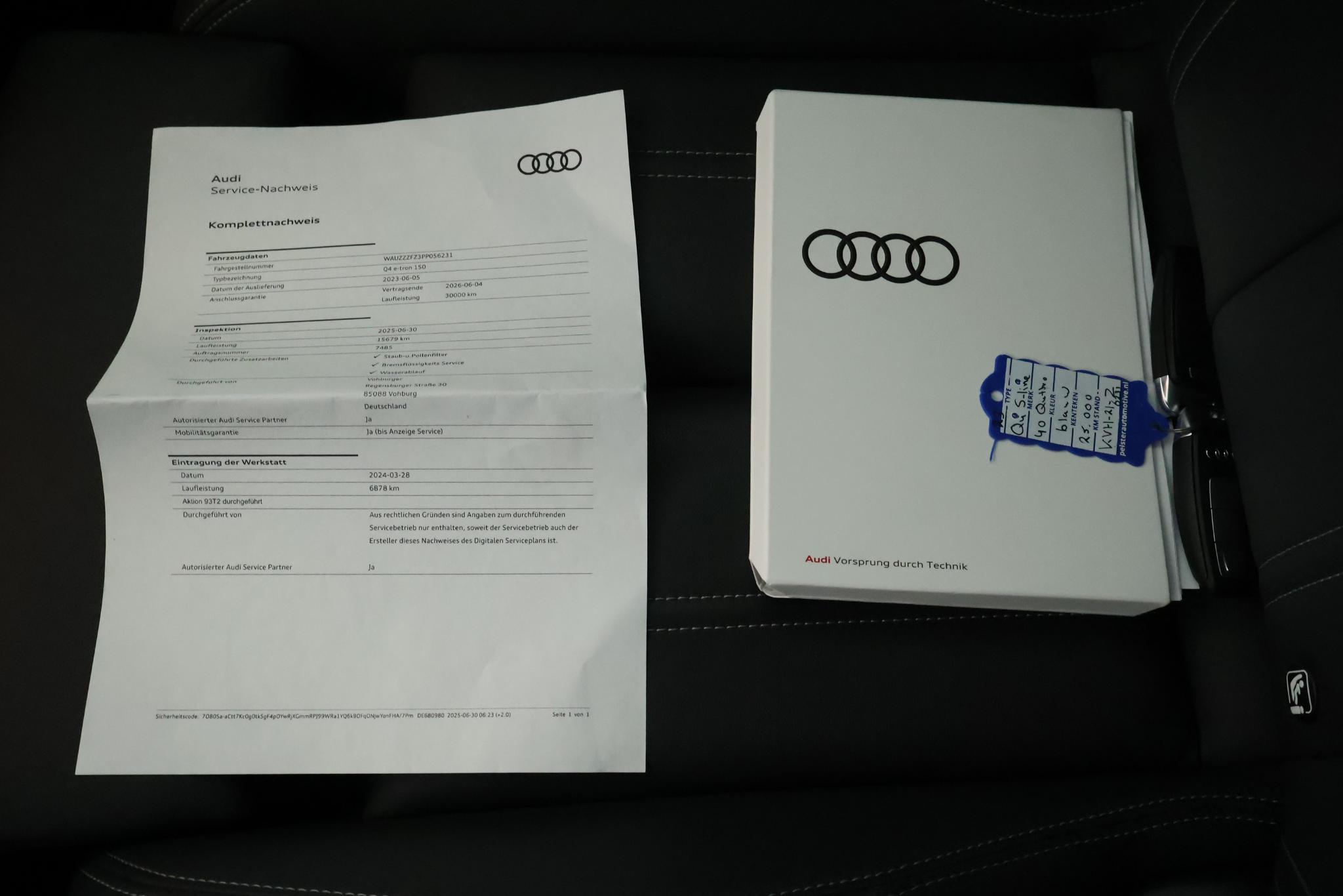 Foto van Audi Q4 40 E-tron