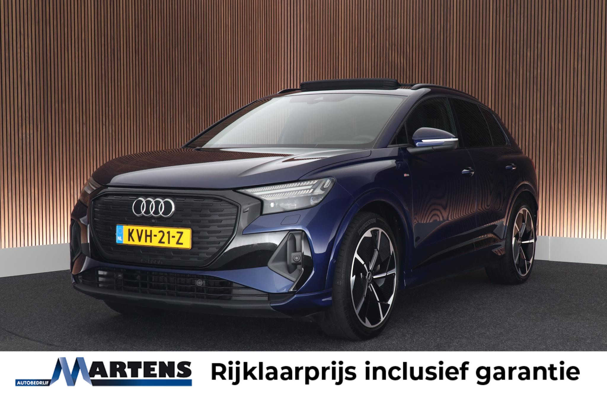 Audi Q4 40 E-tron 40 204pk S edition 77 kWh 2023 - voorkant