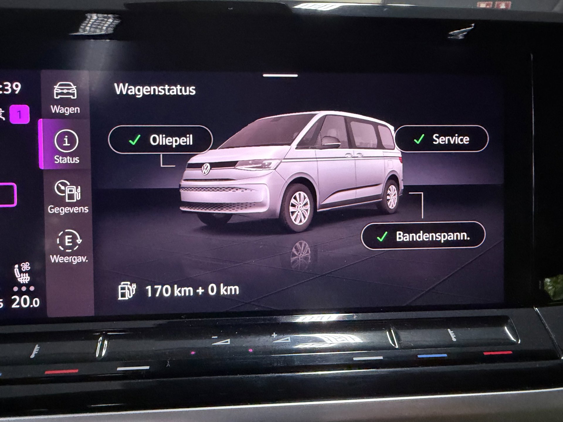 Foto van Volkswagen Multivan
