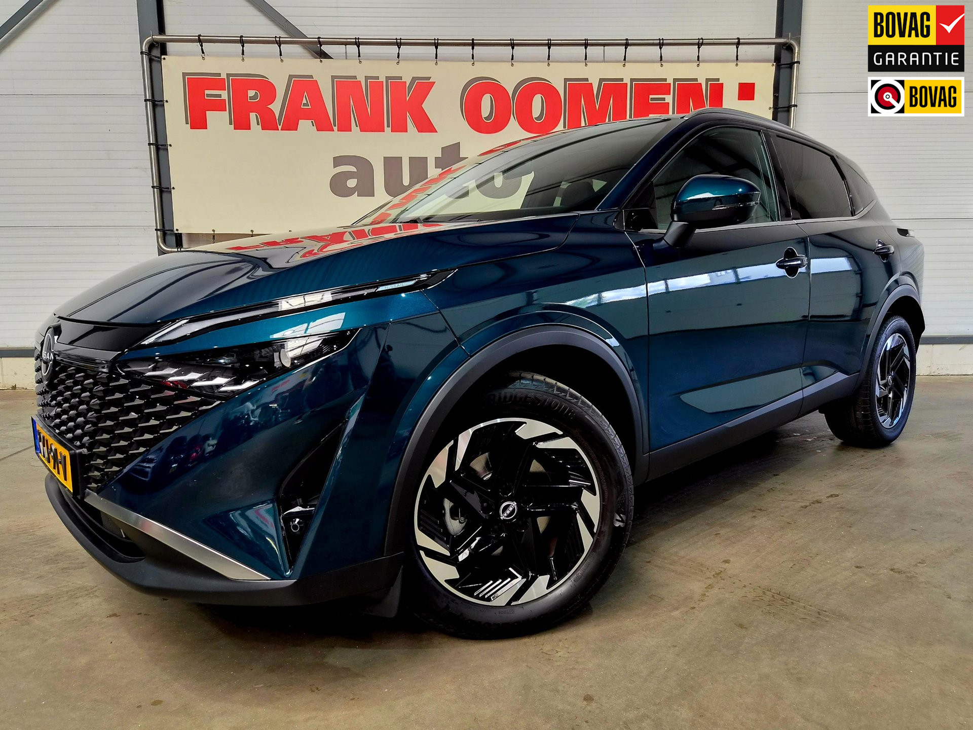 Nissan Qashqai 1.3 MHEV 158PK Xtronic N-Connecta + 360cam|Winterpack|Sfeerverl.|Virtual|Keyless|Google|Navi|Dodehoek|Lane|18"LMV 2025 - voorkant