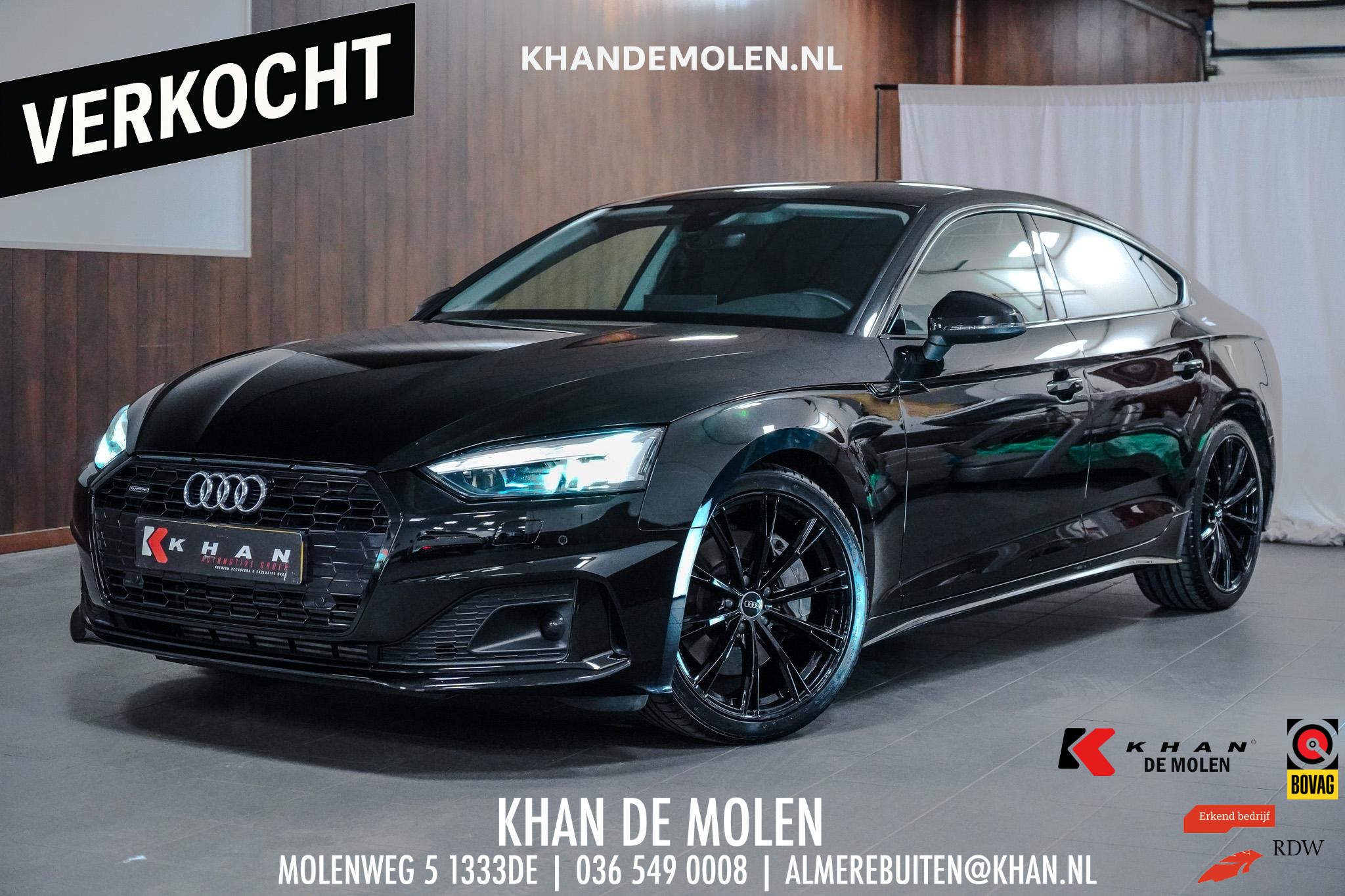 Audi A5 Sportback 45 TFSI quattro RS 2020 - voorkant