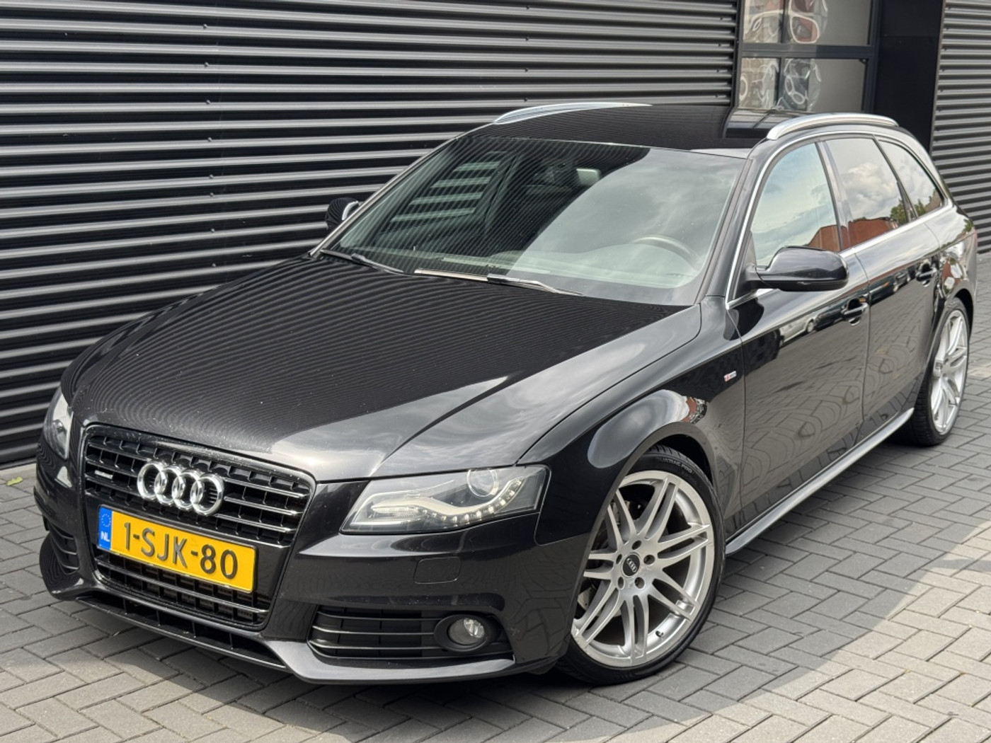 Audi Audi A4 3.0TDI QUATTRO PRO LINE S| LEER| CLIMA| NAVI| CRUISE 2009 - voorkant