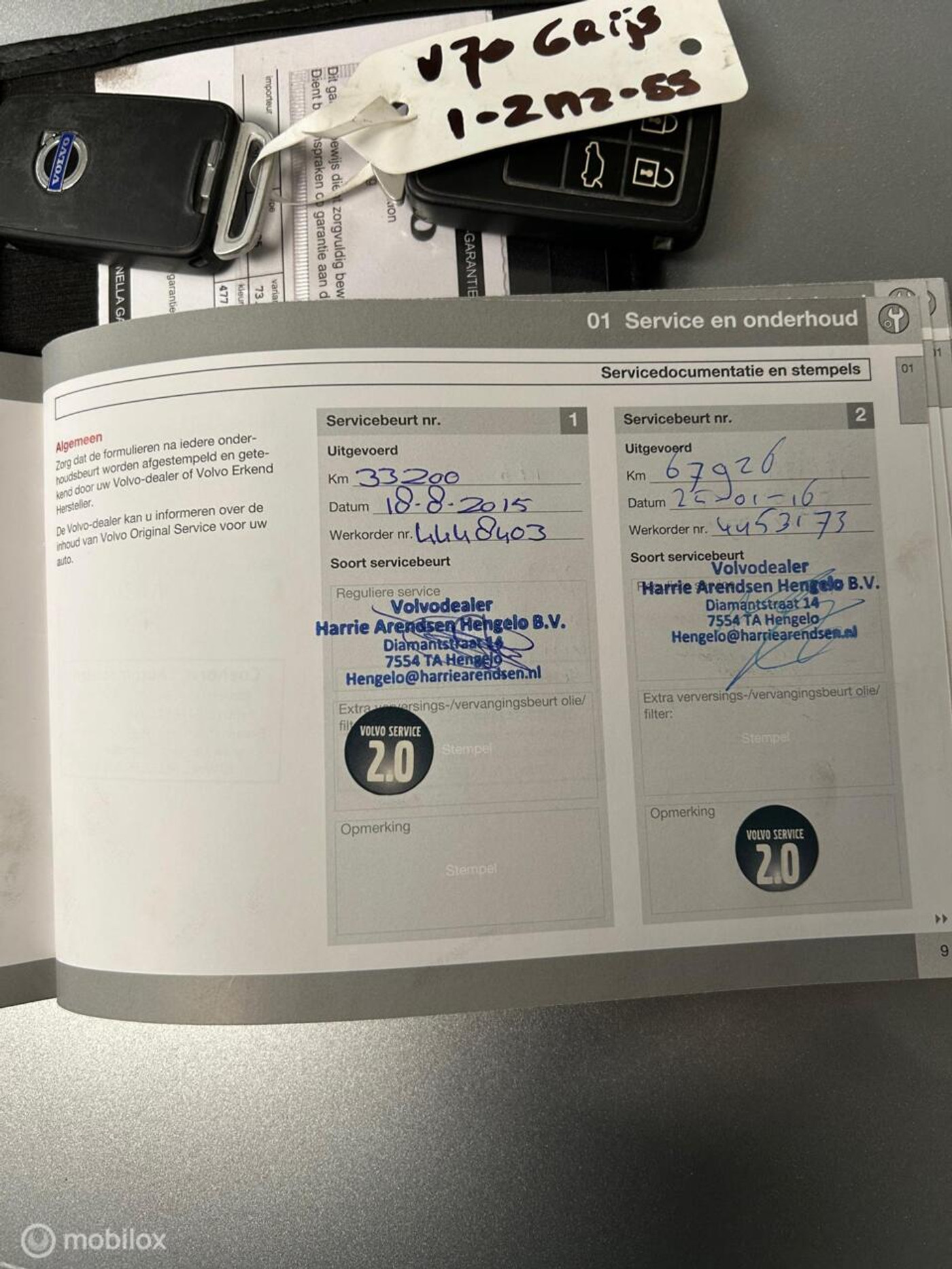 Foto van Volvo V70