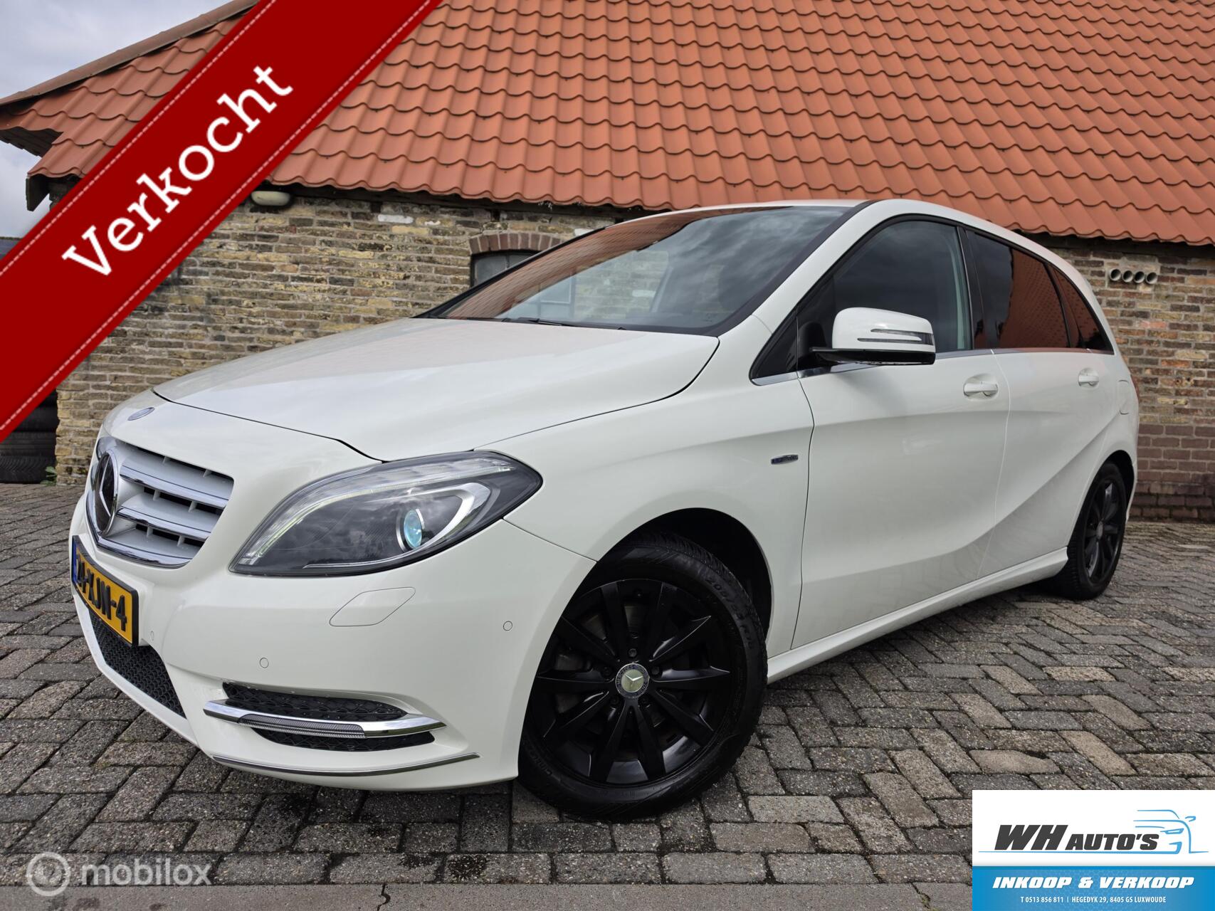 Mercedes-Benz B 200 200 Ambition 2012 - voorkant