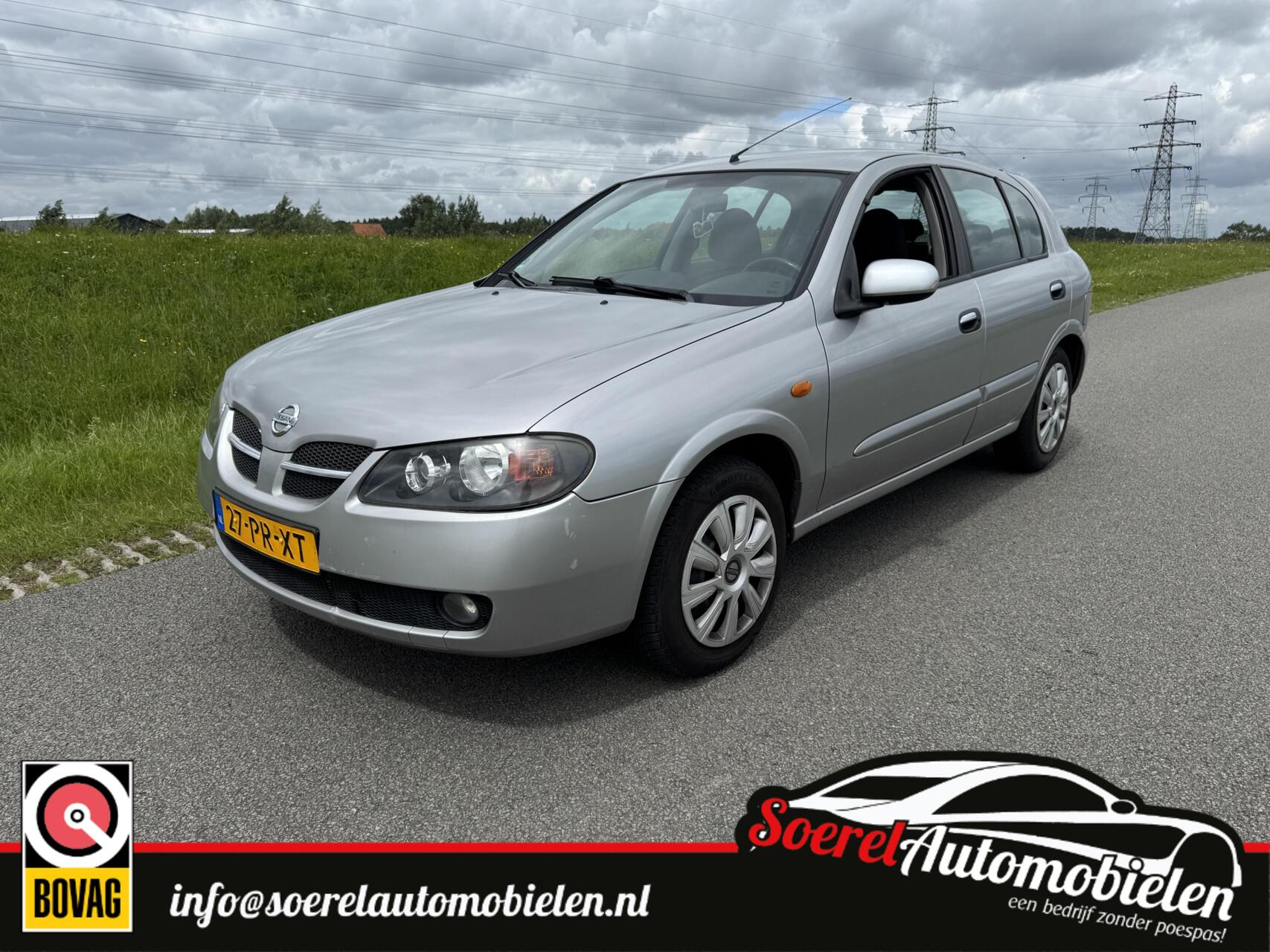 Nissan Nissan Almera 1.5 Acenta nieuwe koppling  tech goeie auto 2004 - voorkant