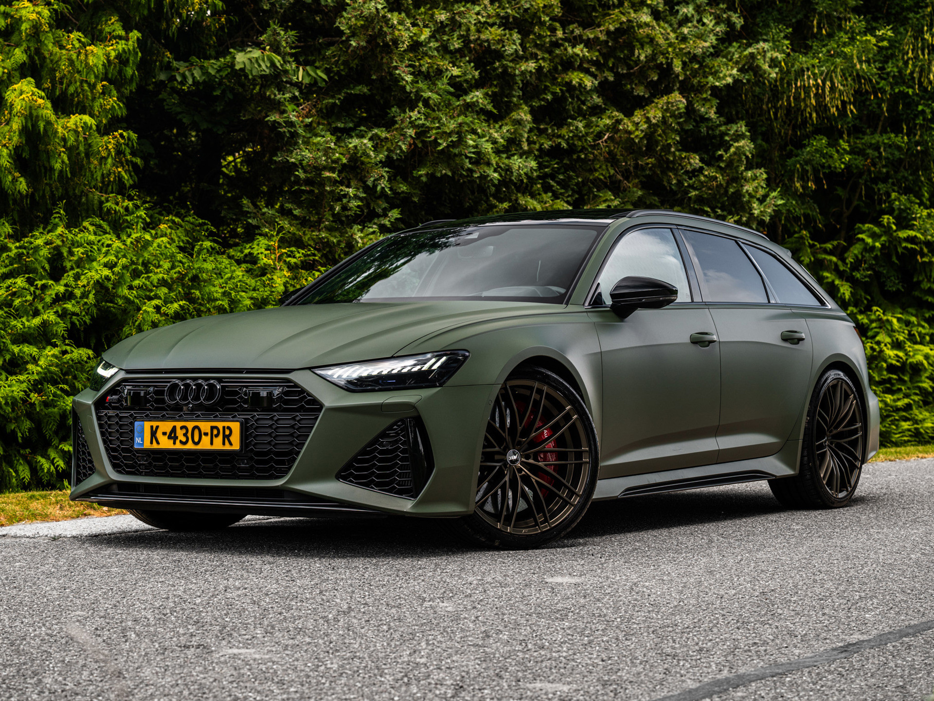 Audi RS 6 Avant RS6 C8 4.0 TFSI Quattro | ABT | Ceramic | Carbon 2020 - voorkant