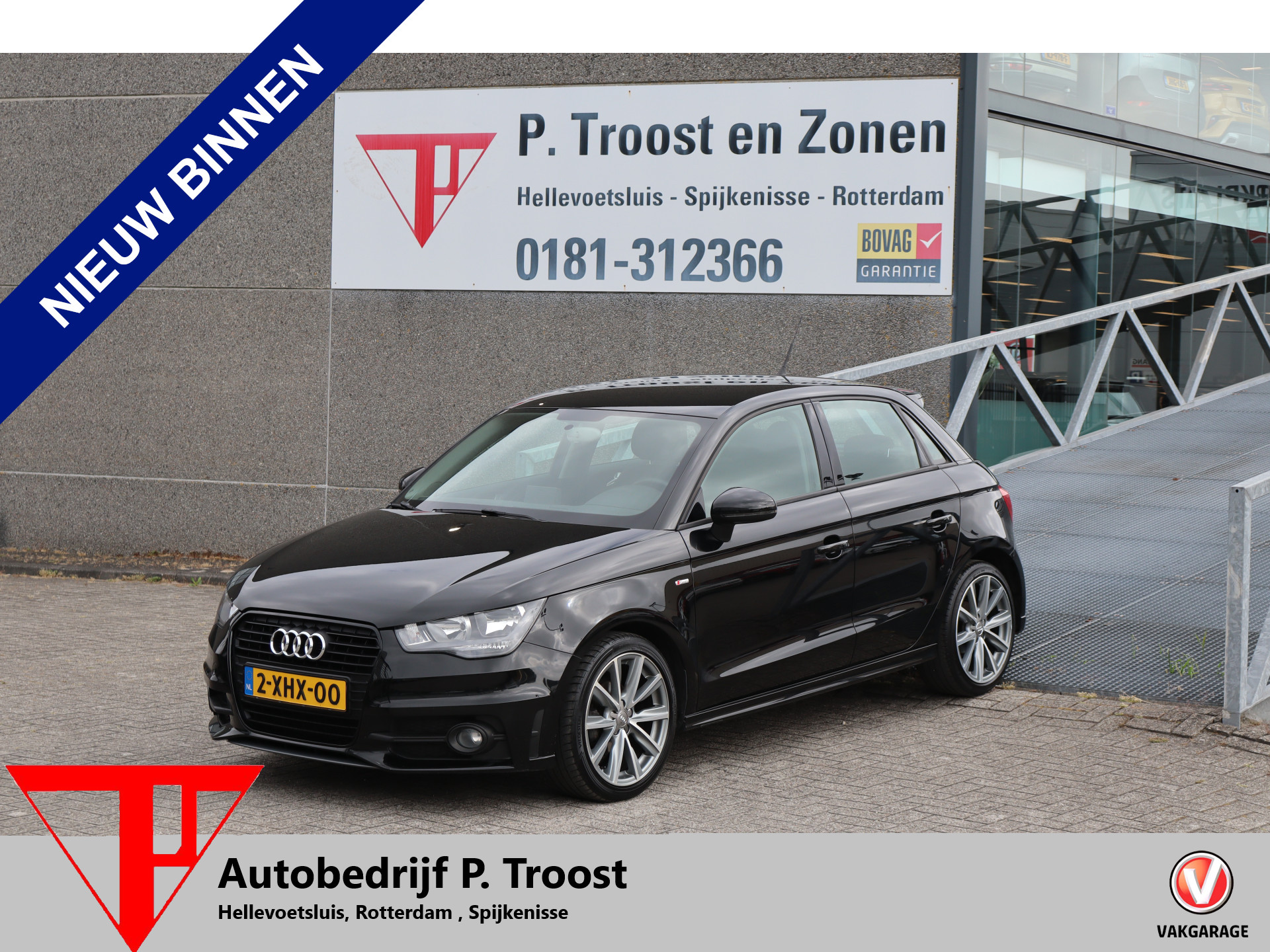 Audi A1 Sportback 1.2 TFSI Admired S-Line Cruise control/Navigatie/Bluetooth/Airco/17 inch licht metaal 2014 - voorkant