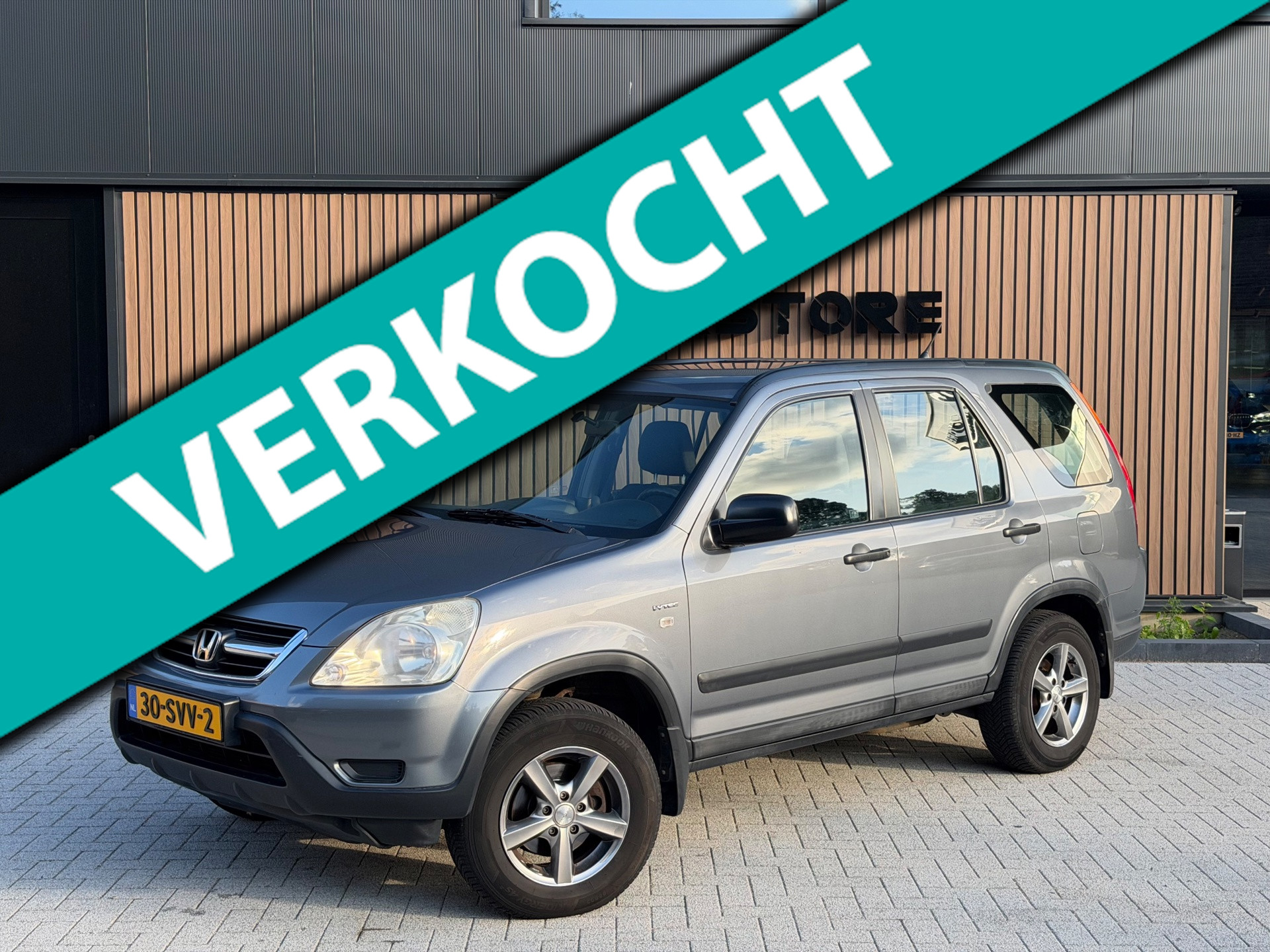Honda Honda Cr-v 2.0i S AUTOMAAT 4X4 AIRCO APK 2003 - voorkant