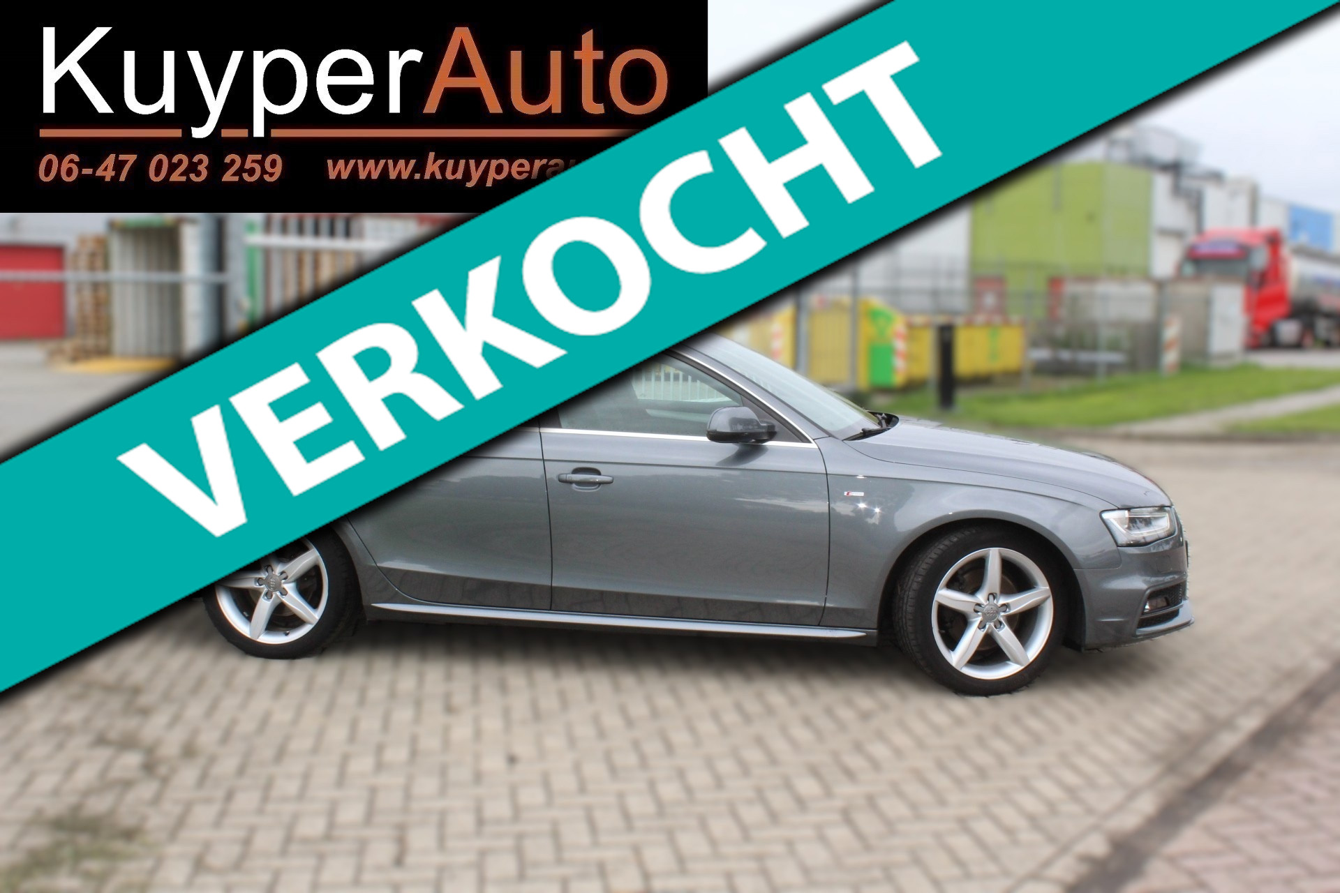 Audi A4 Limousine 1.8 TFSIe Limited S line  vol opties dealer onderhouden trekhaak 2014 - voorkant