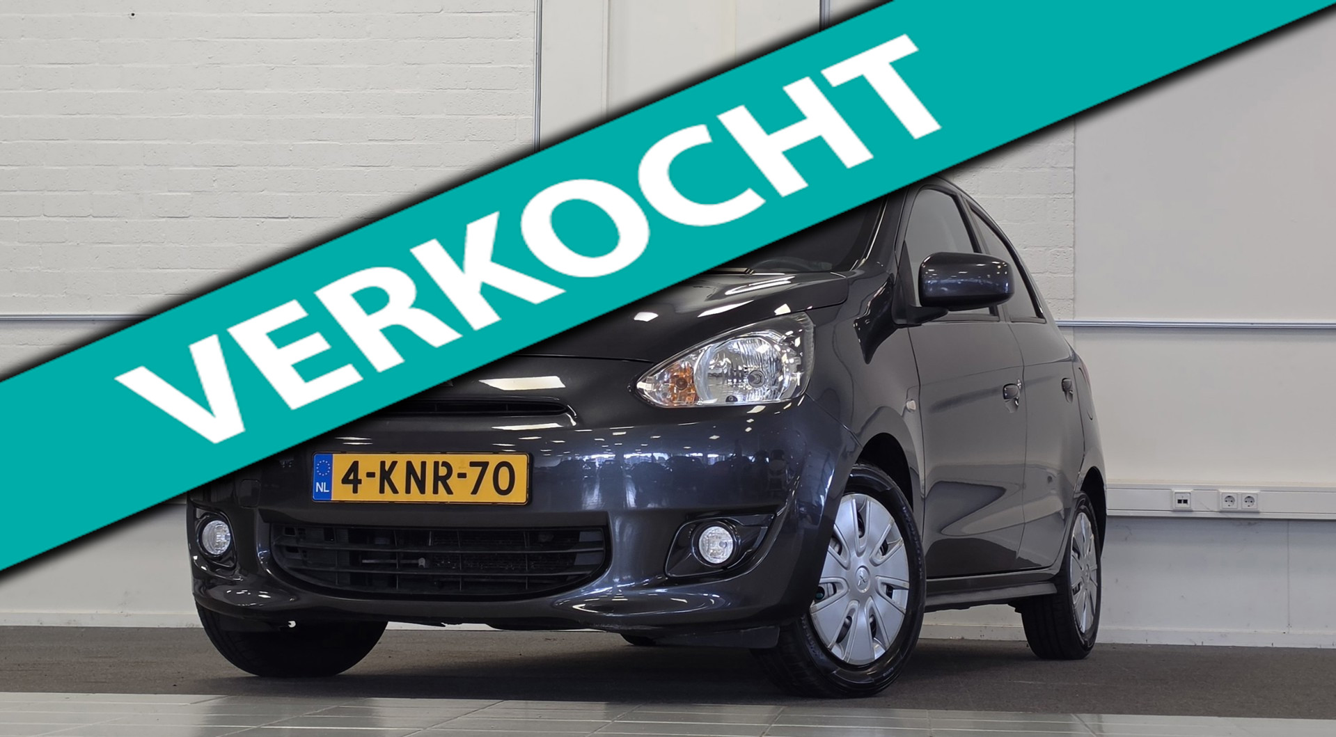 Mitsubishi Mitsubishi Space Star 1.2i Invite Automaat APK 02-08-2027 Parkeerhulp 3e Eigenaar 2013 - voorkant