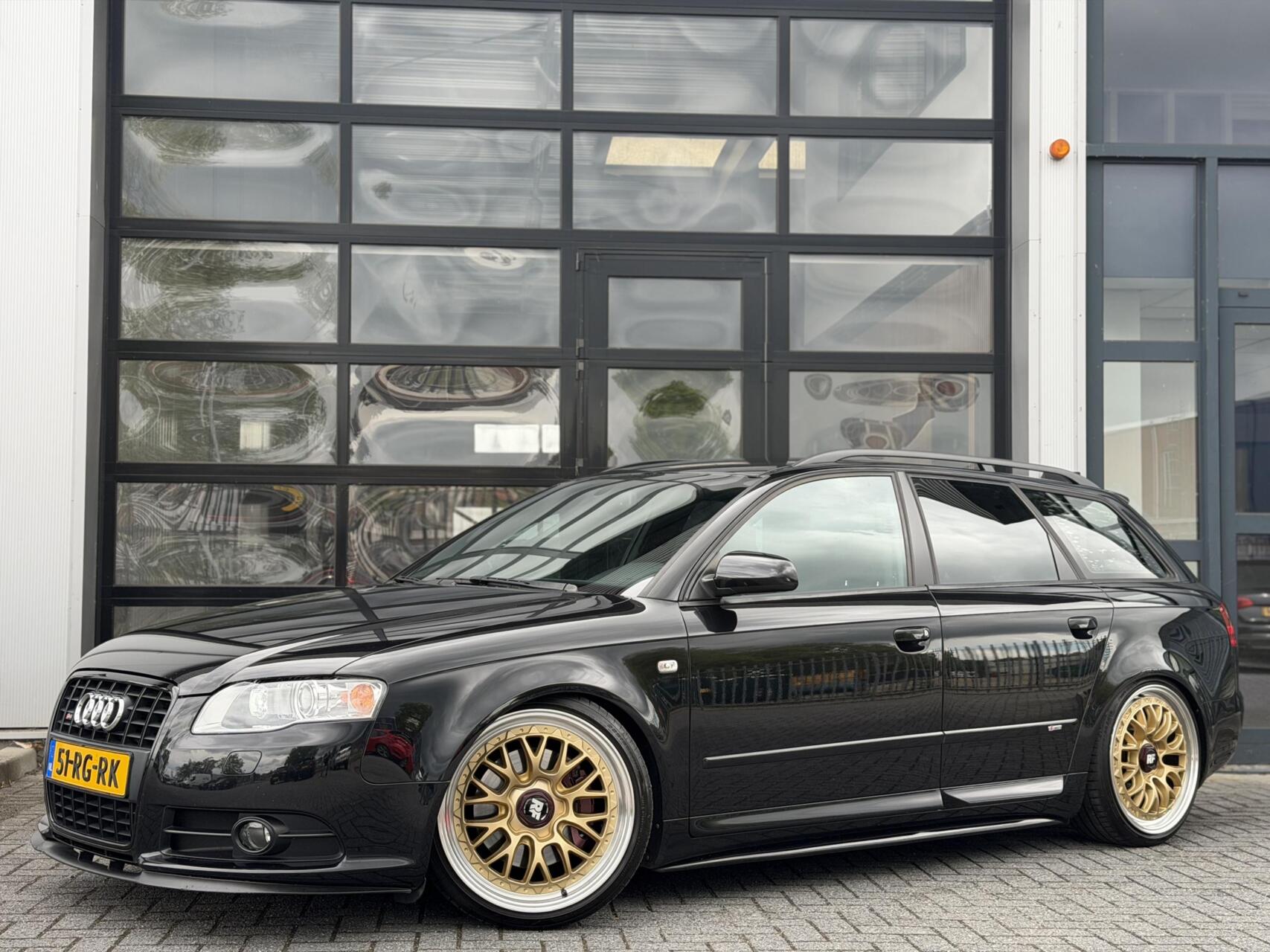 Audi Audi A4 2.0 TFSI quattro S-line / ABT 240PK / AIRRIDE 2005 - voorkant