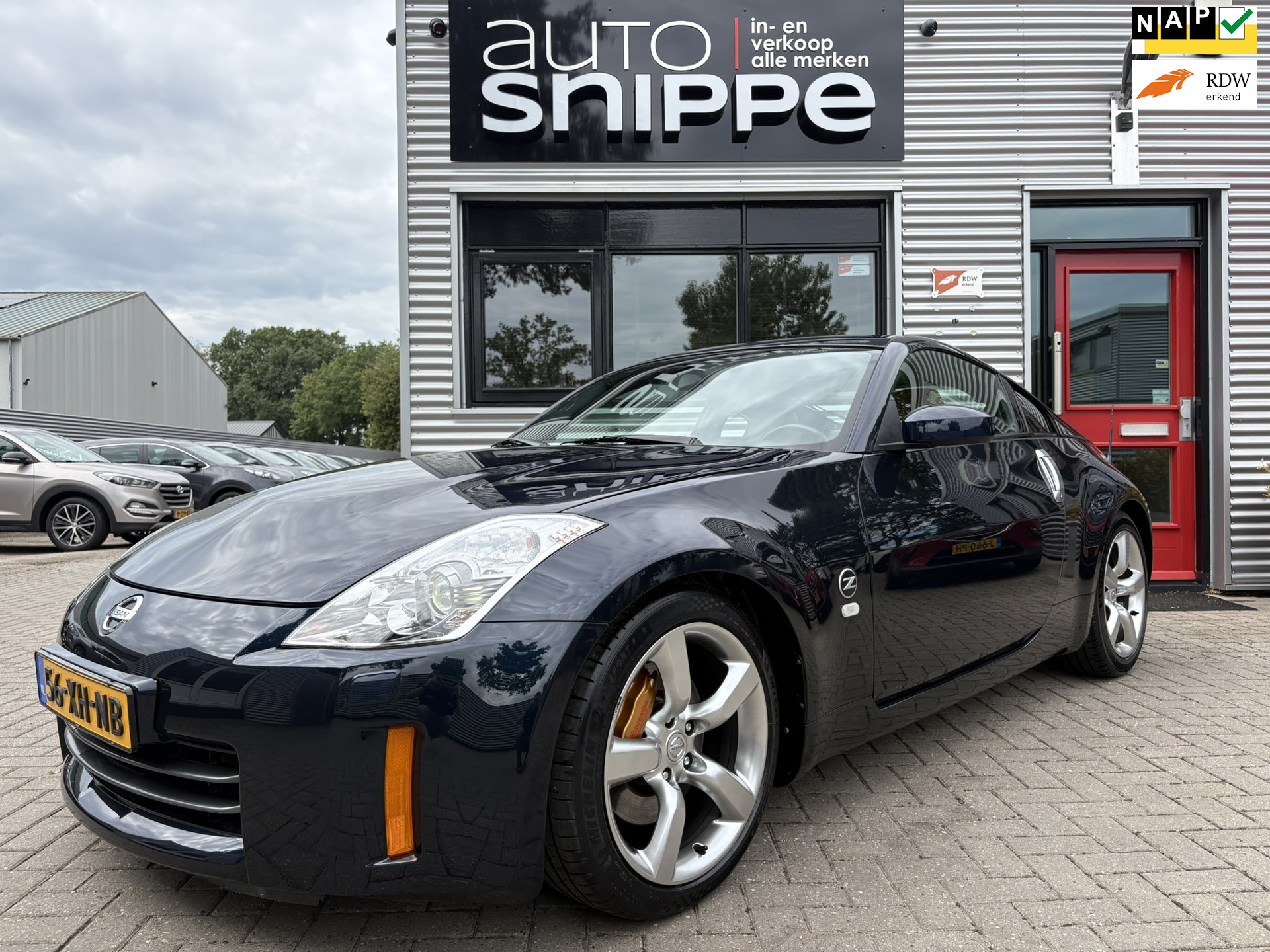 Nissan Nissan 350z 3.5 V6 313 PK-ORIGINEEL NEDERLANDS!-92.968 KILOMETERS-2 TONE LEDER-BOSE-STOELVERWARMING-XENON-ETC. 2007 - voorkant