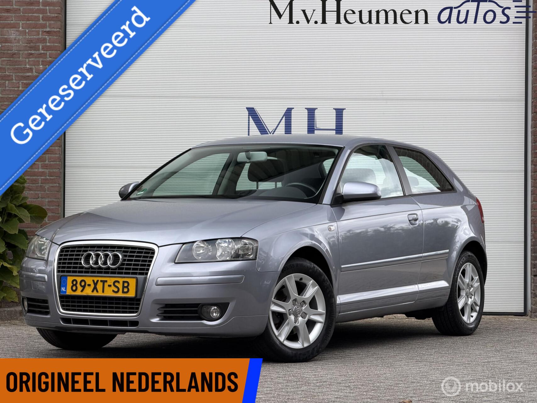 Audi Audi A3 1.6 FSI Ambiente Pro Line CarPlay Bluetooth Climate Cruise 2007 - voorkant