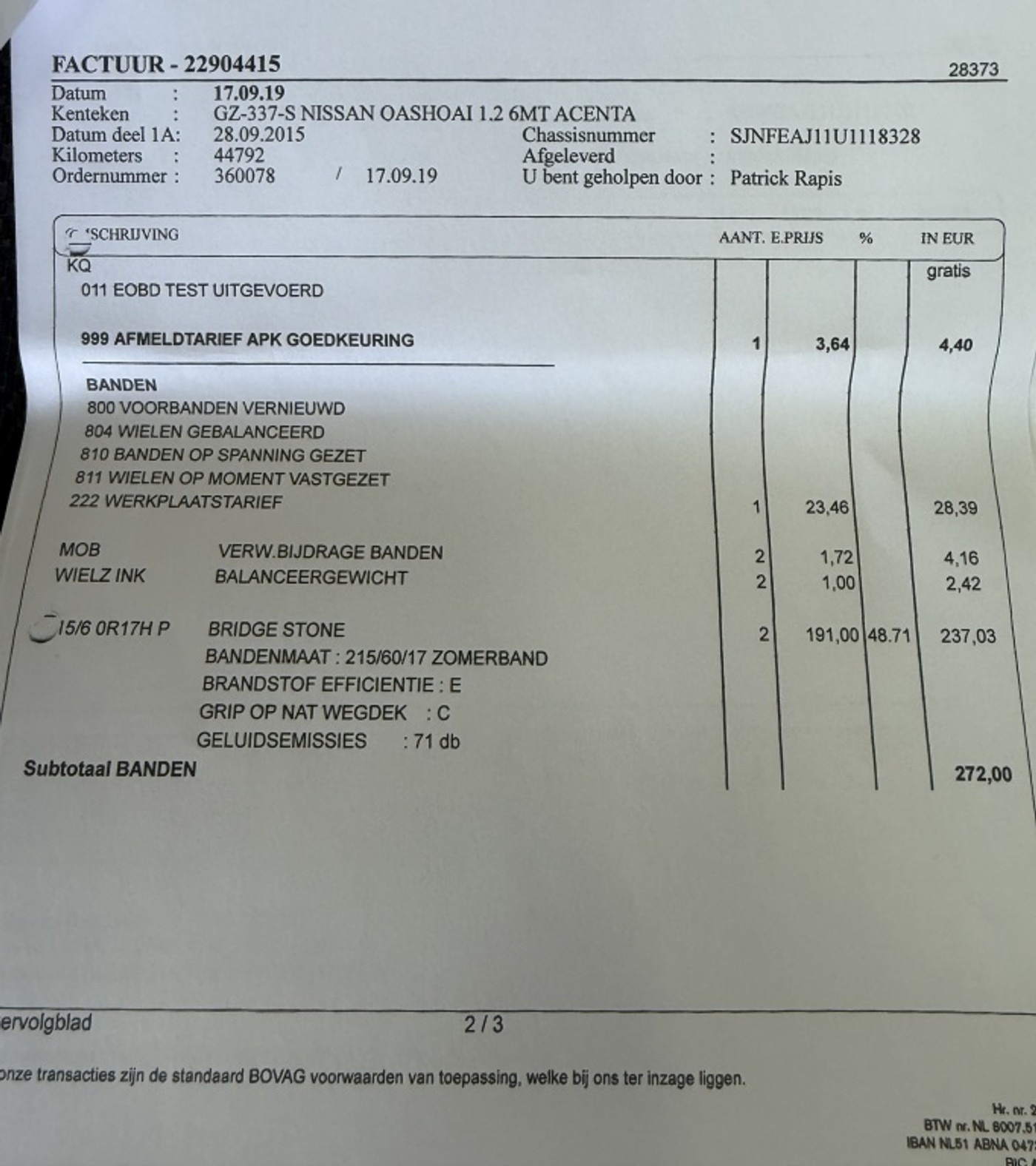 Foto van Nissan Nissan Qashqai
