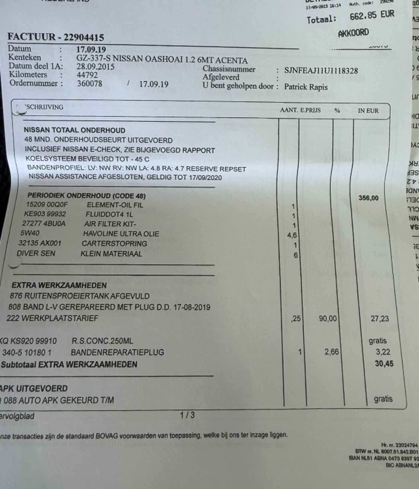 Foto van Nissan Nissan Qashqai