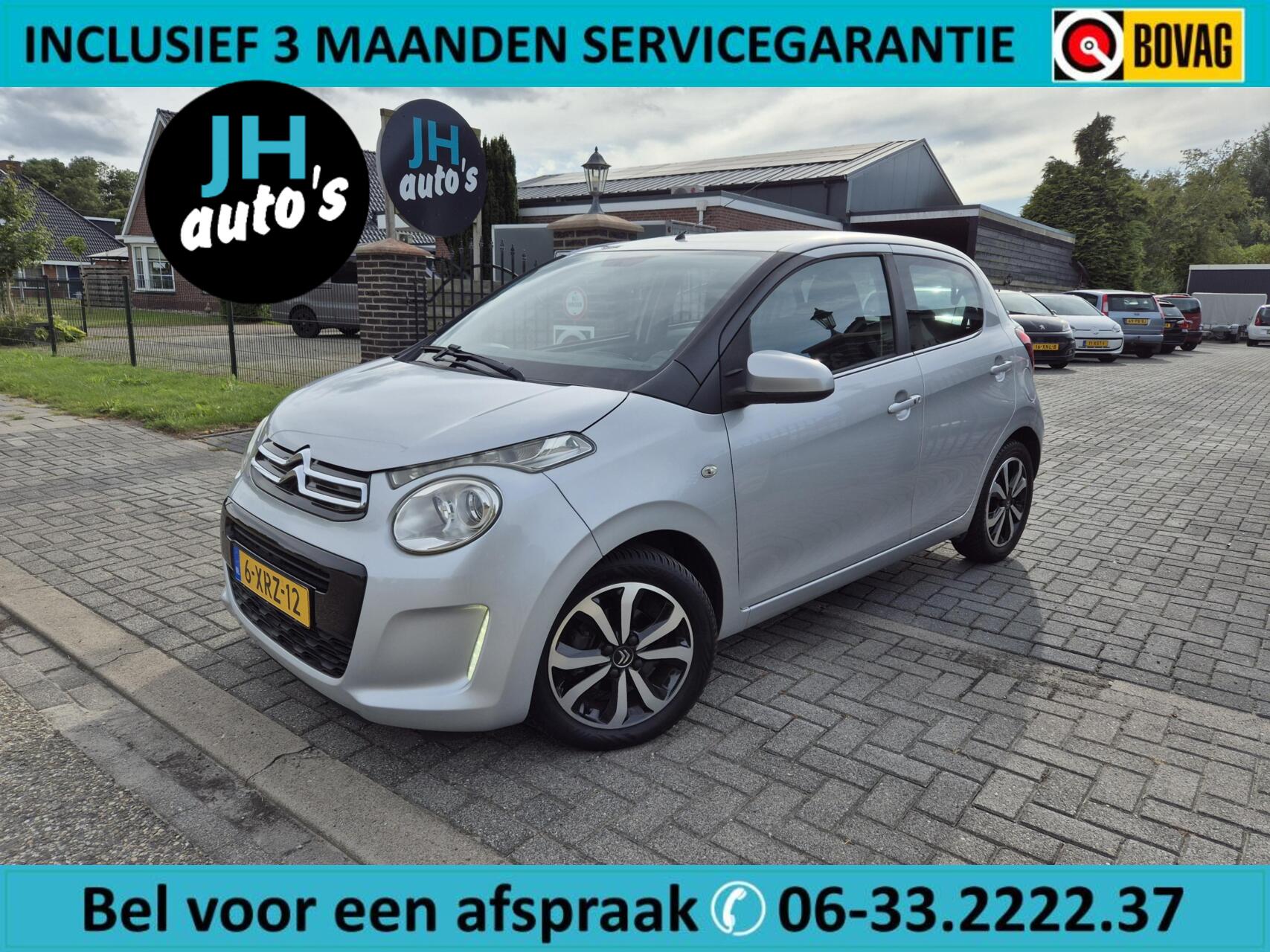 Citroen C1 1.0 e-VTi Shine CAM | LED | KEYLESS | INCL-BEURT 2014 - voorkant