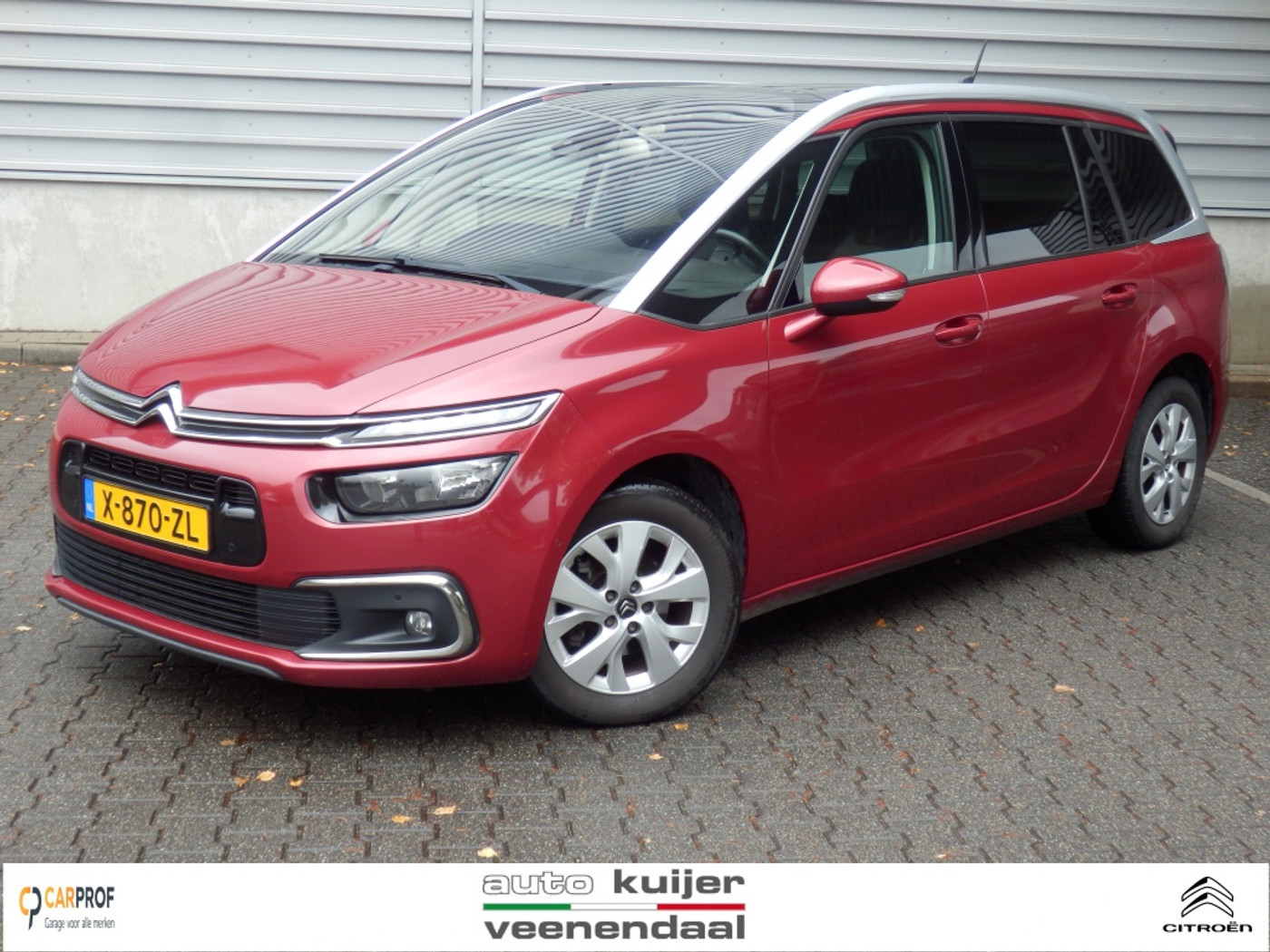 Citroen C4 Spacetourer 1.2 PureTech Shine 2018 - voorkant