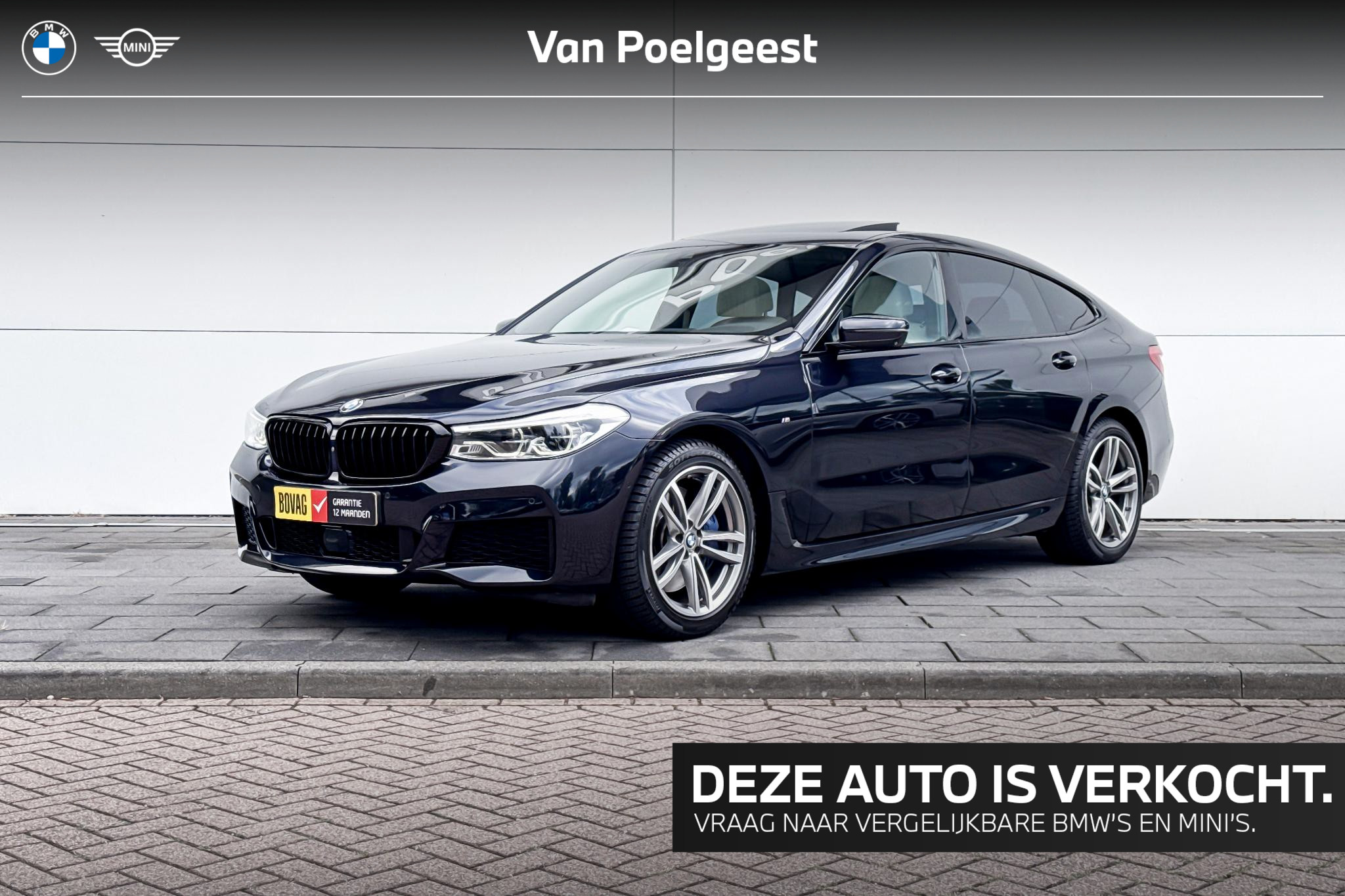 BMW 630i 630i High Executive Edition 2019 - voorkant