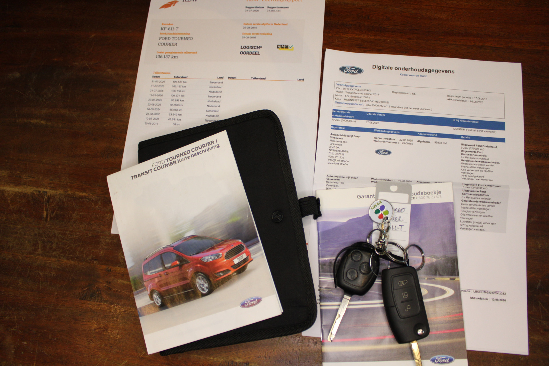 Foto van Ford Tourneo Courier