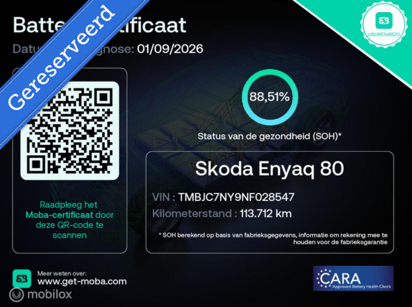 Foto van Skoda Enyaq 80