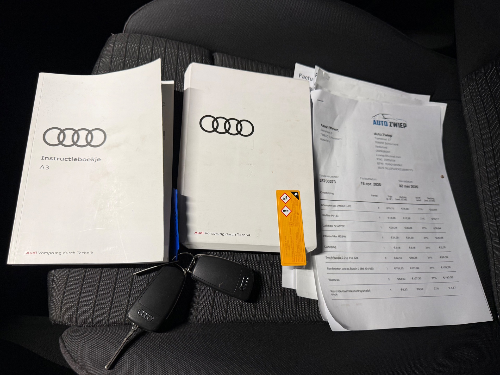 Foto van Audi A3