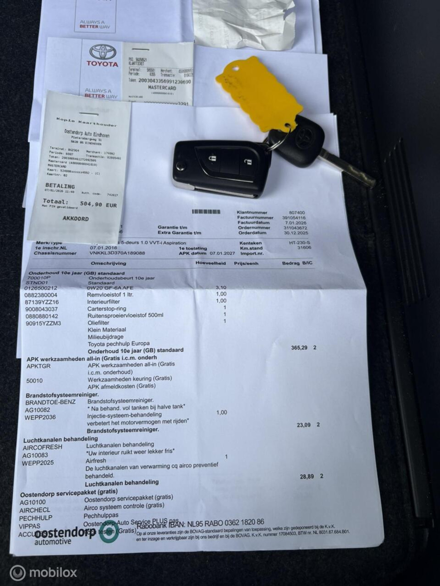 Foto van Toyota Toyota Yaris